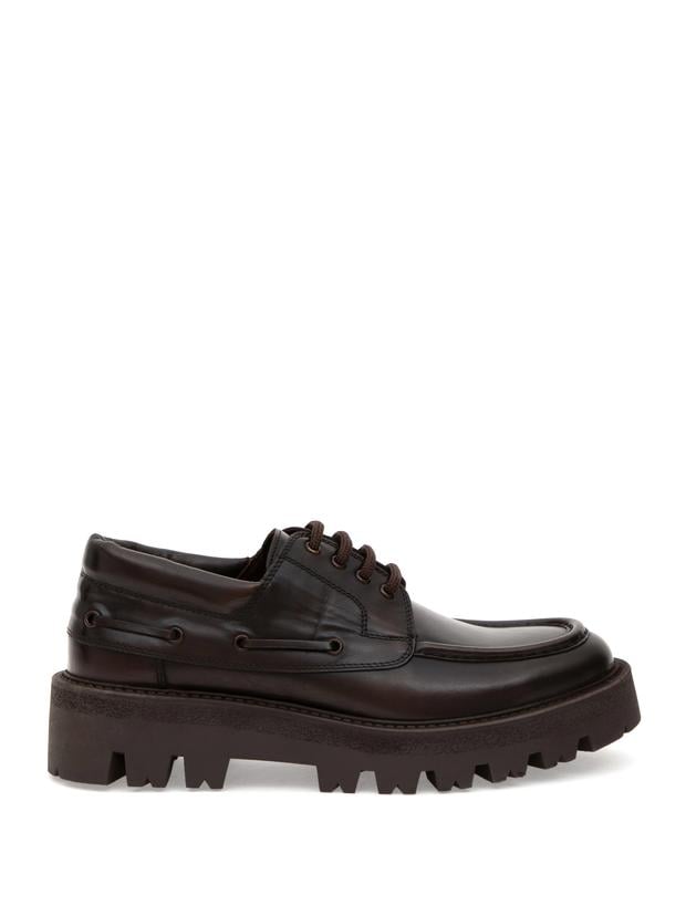 Kahverengi %100 Deri Termo Taban Smart Casual Ayakkabı