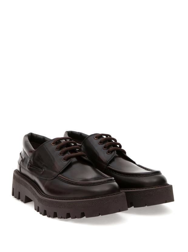 Kahverengi %100 Deri Termo Taban Smart Casual Ayakkabı