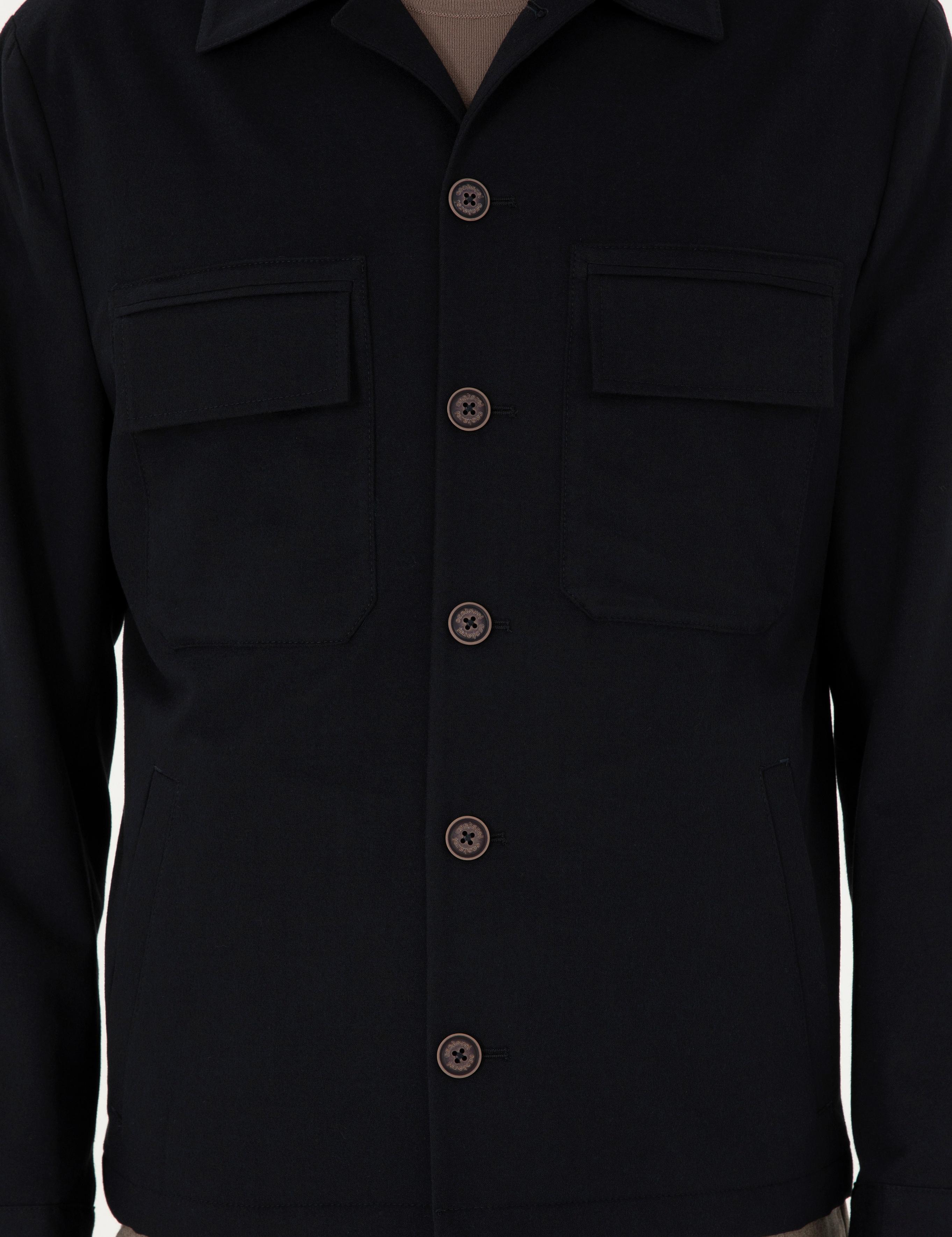 Koyu Lacivert Regular Fit Ceket - 50293355167
