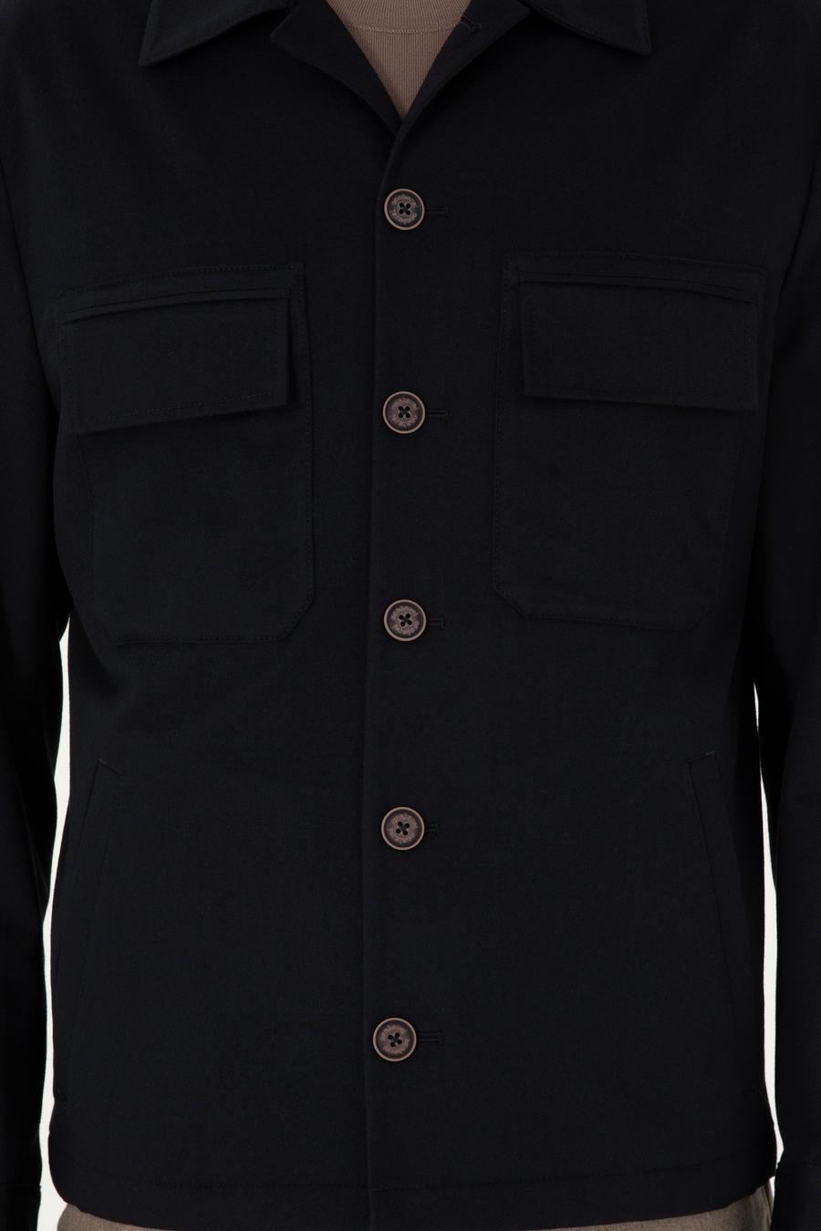 Koyu Lacivert Regular Fit Ceket - 50293355167