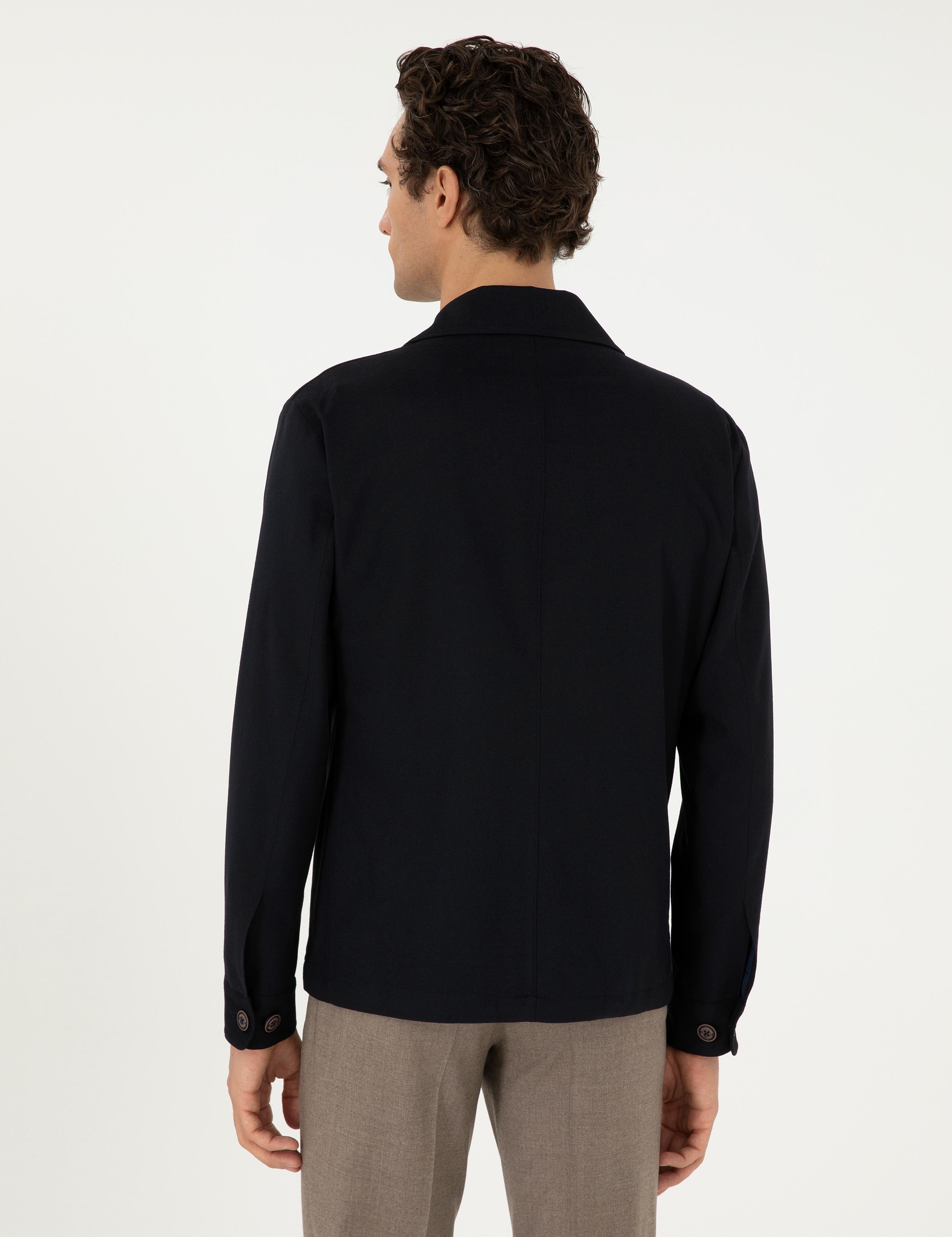 Koyu Lacivert Regular Fit Ceket - 50293355167