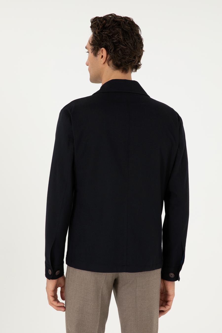 Koyu Lacivert Regular Fit Ceket - 50293355167