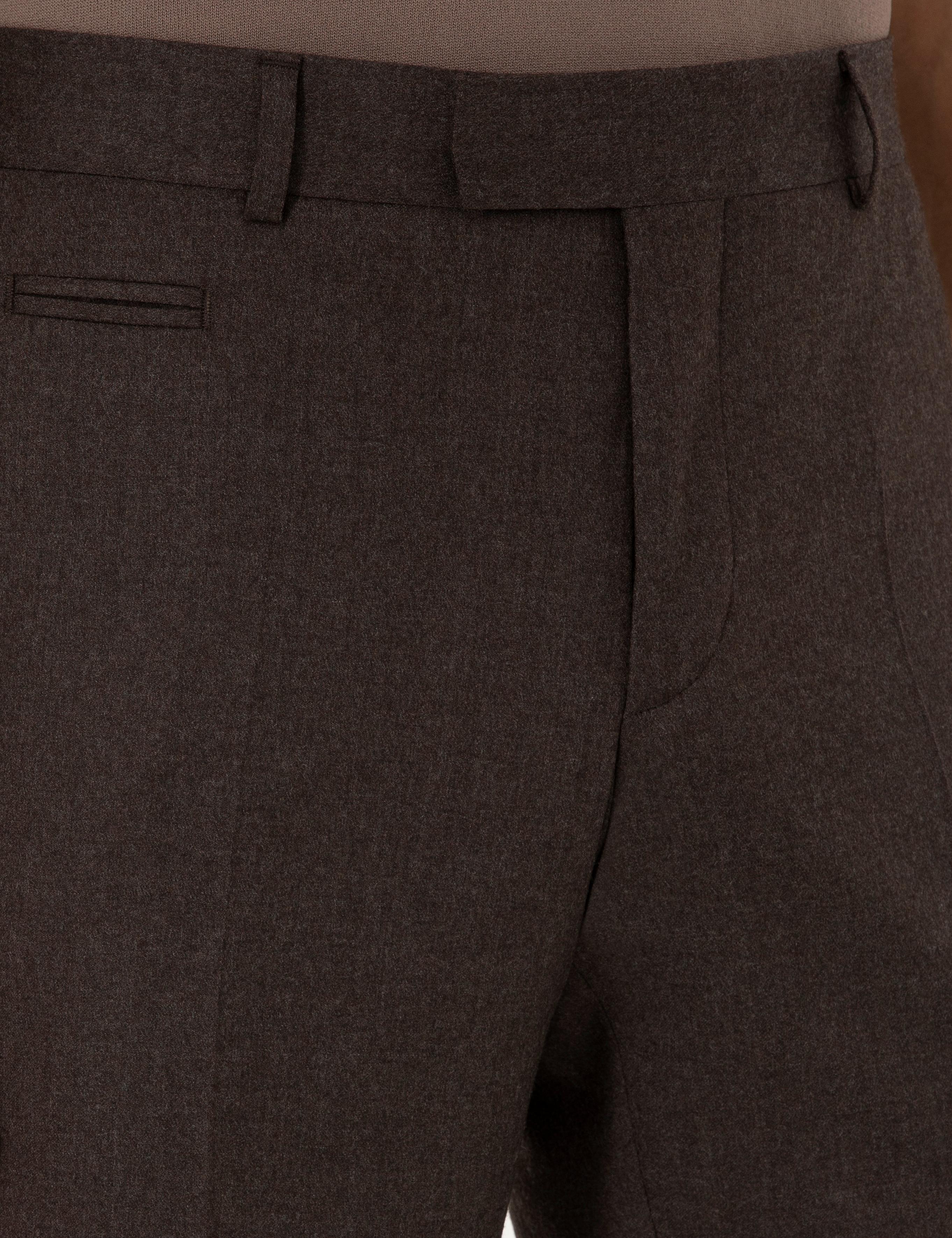 Kahverengi Slim Fit Kumaş Pantolon - 50292514052