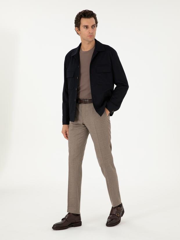 Camel Slim Fit Kumaş Pantolon