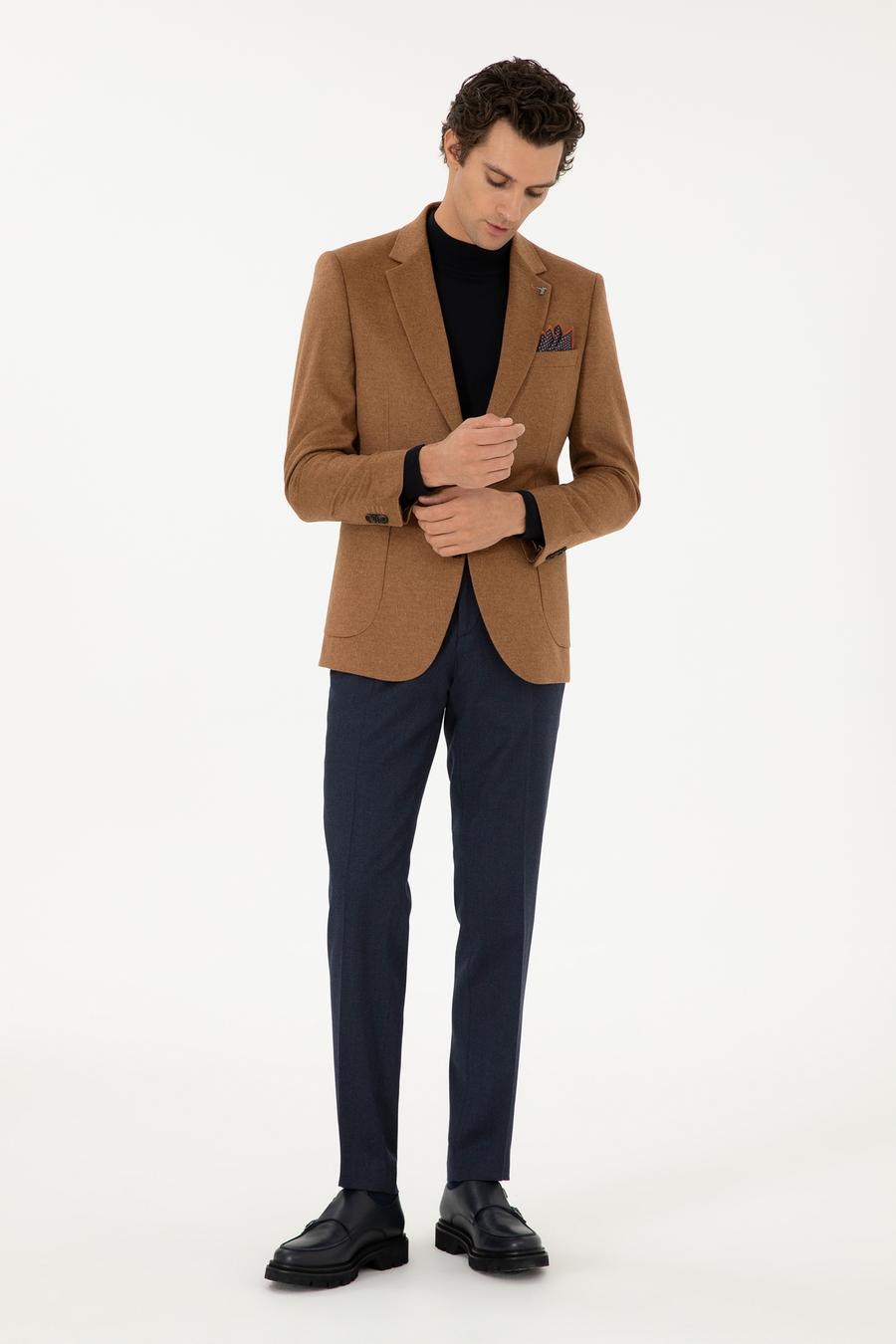 Lacivert Slim Fit Kumaş Pantolon - 50292514024