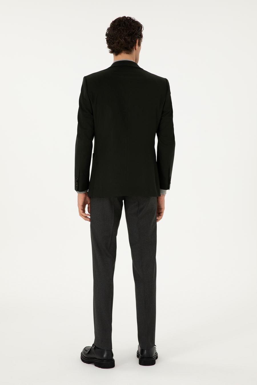 Yeşil Slim Fit Kumaş Pantolon - 50292514040