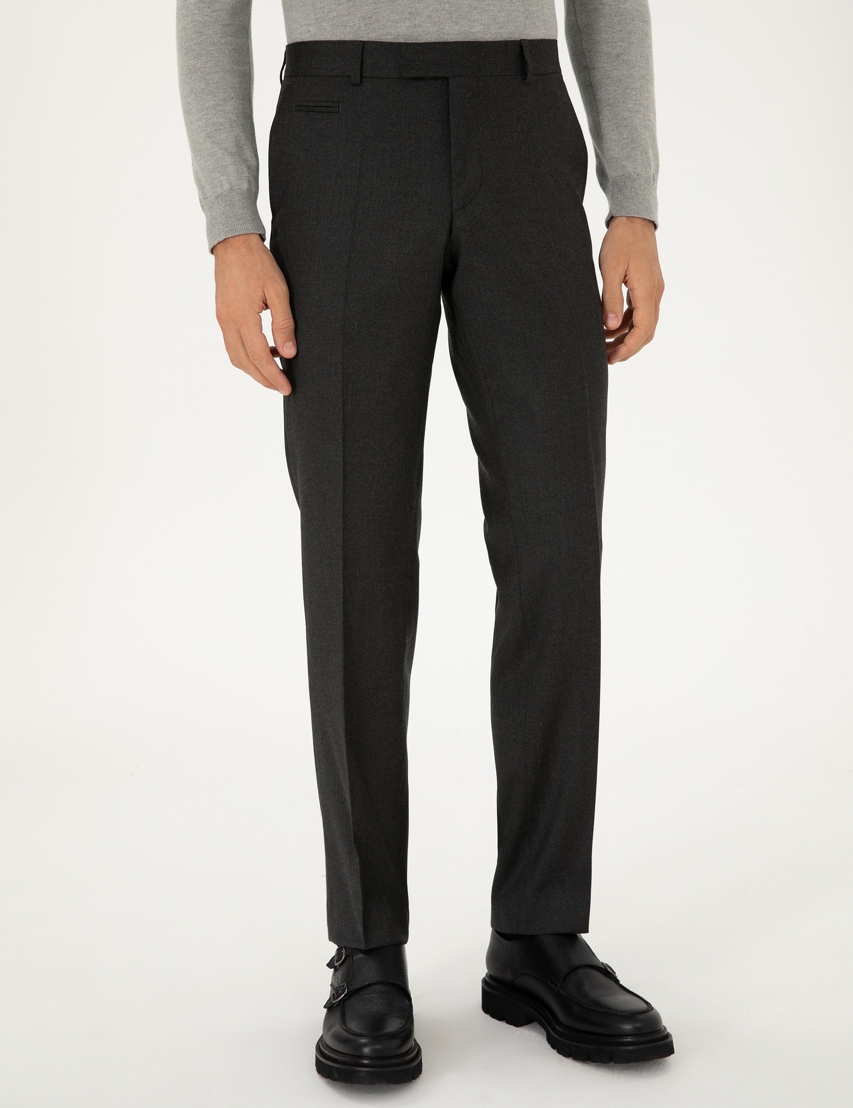 Yeşil Slim Fit Kumaş Pantolon - 50292514040