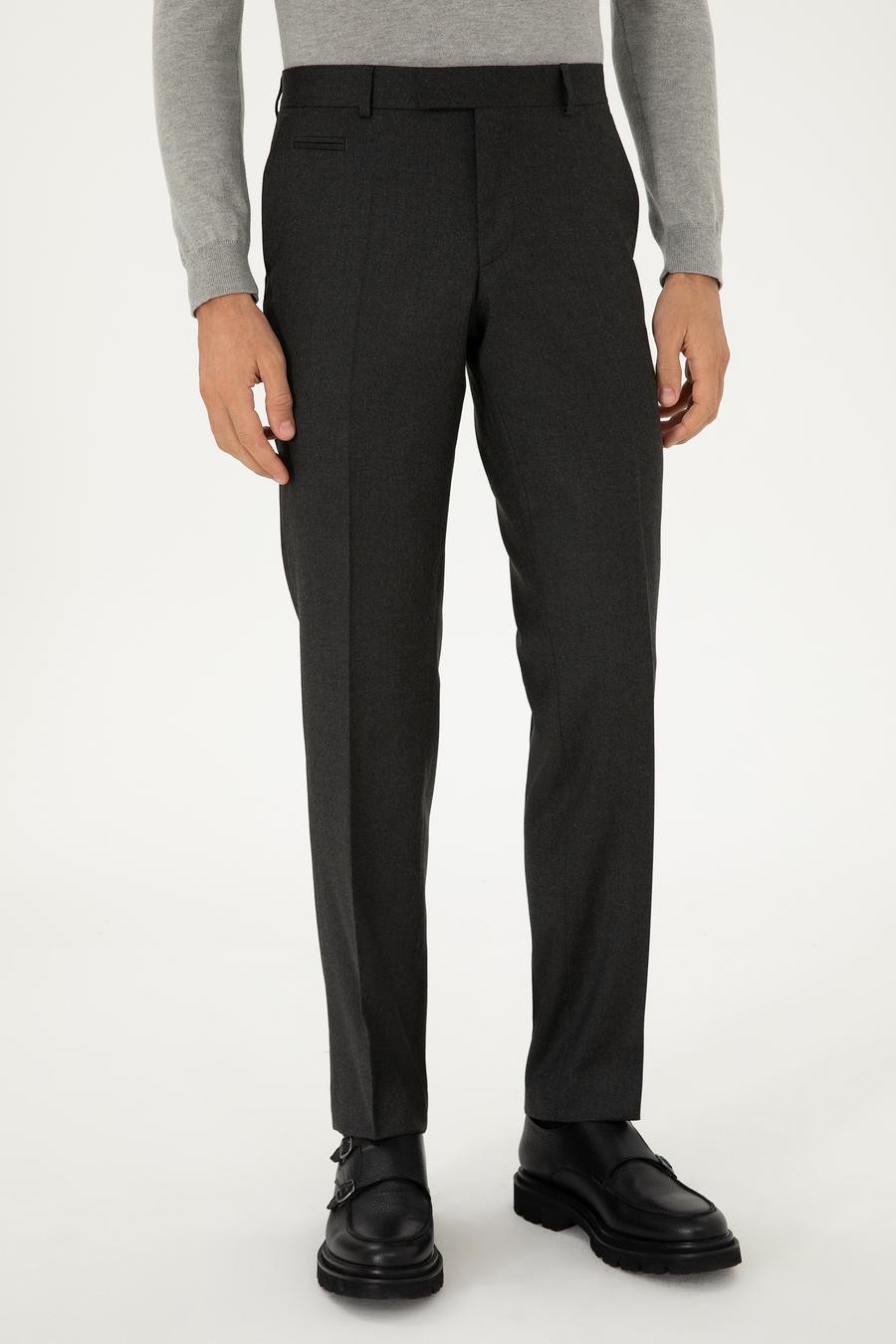 Yeşil Slim Fit Kumaş Pantolon - 50292514040