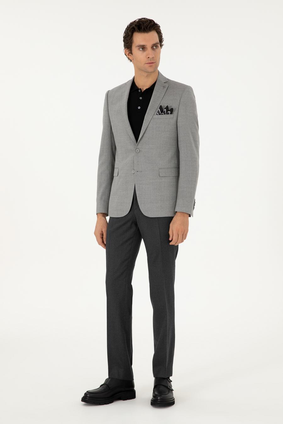 Antrasit Slim Fit Kumaş Pantolon - 50292514014