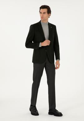 Yeşil Slim Fit Kumaş Pantolon