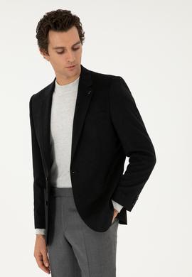 Siyah Slim Fit Ceket