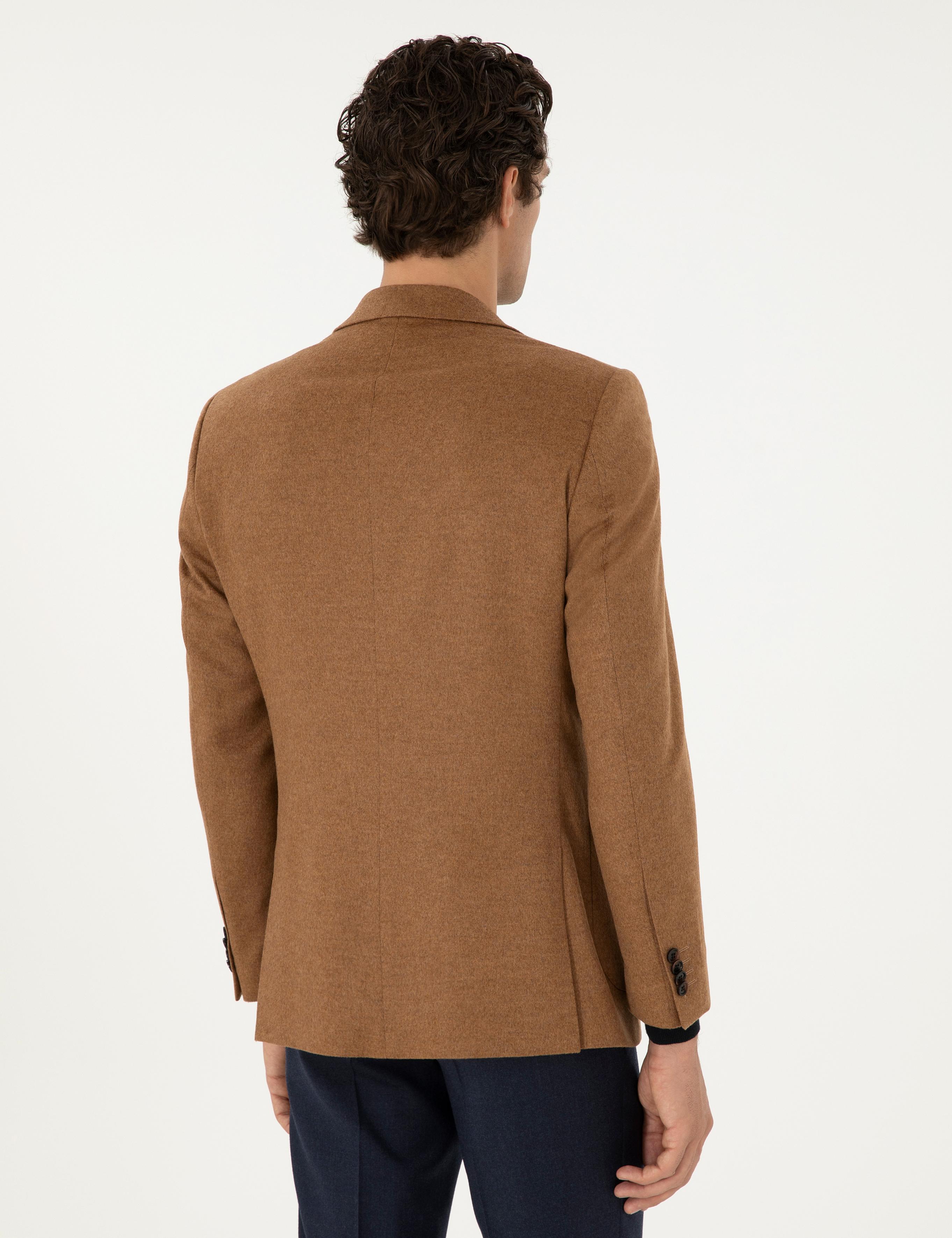 Camel Slim Fit Ceket - 50292575008