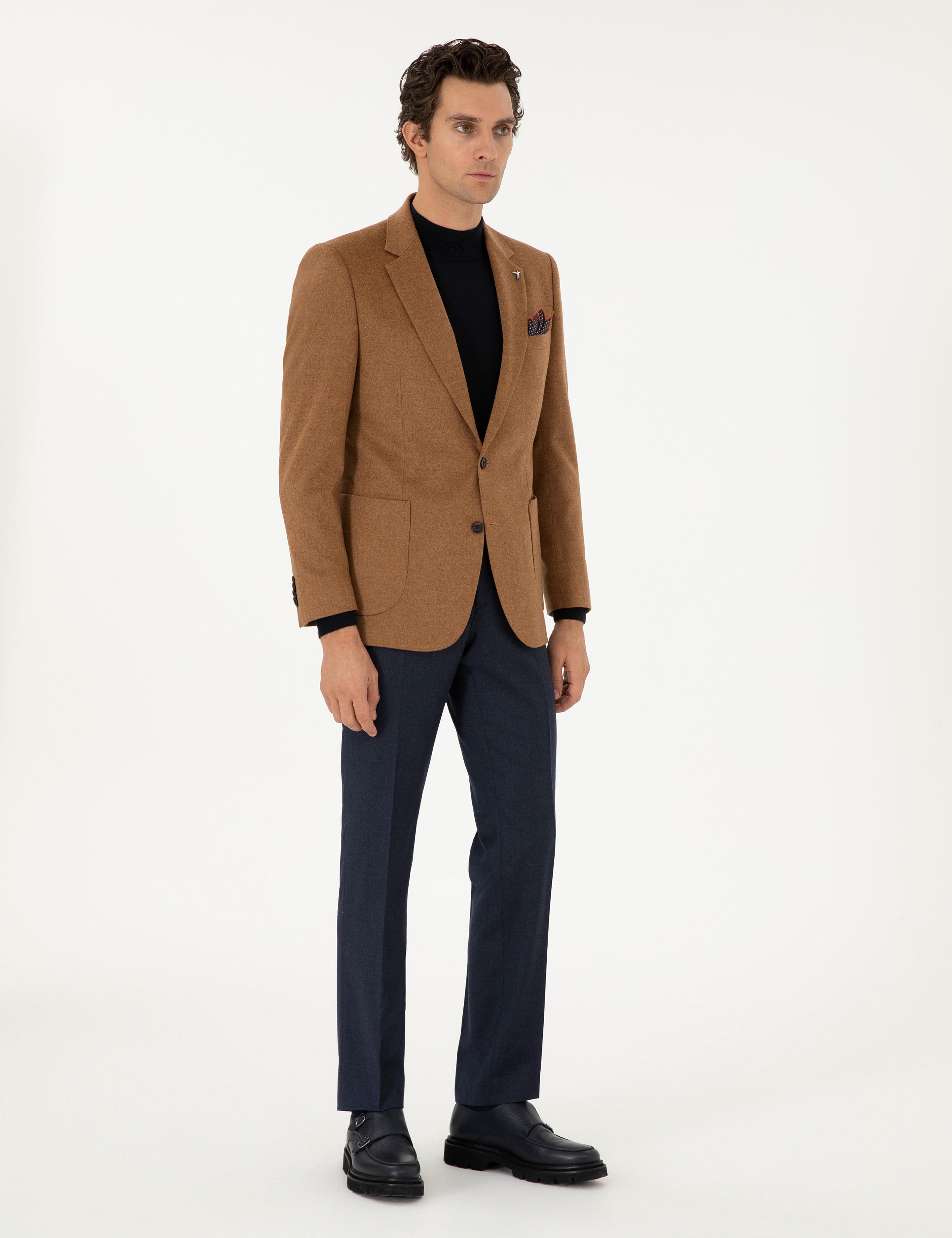 Camel Slim Fit Ceket - 50292575008