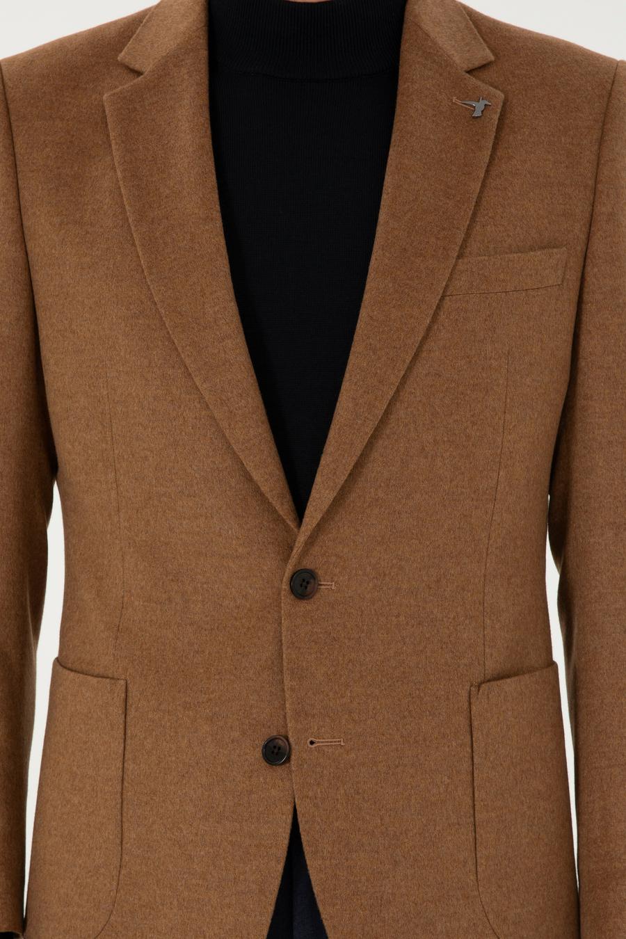 Camel Slim Fit Ceket - 50292575008