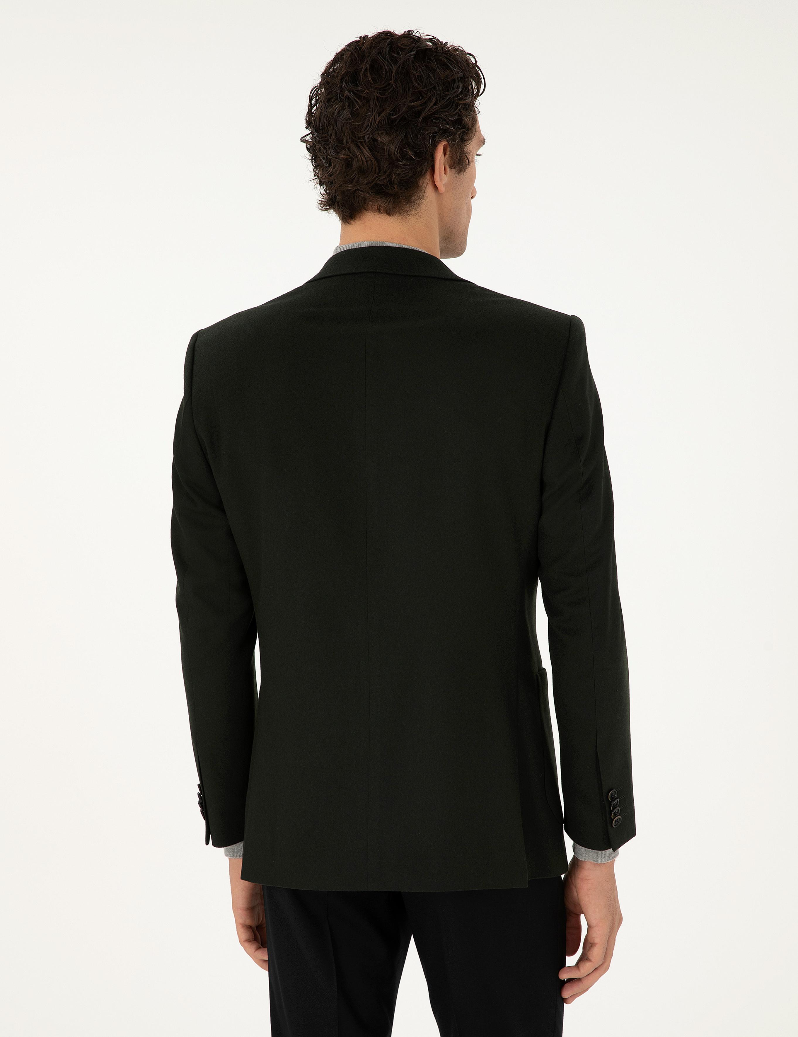 Haki Slim Fit Ceket - 50292575125