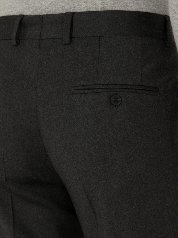 Yeşil Slim Fit Kumaş Pantolon