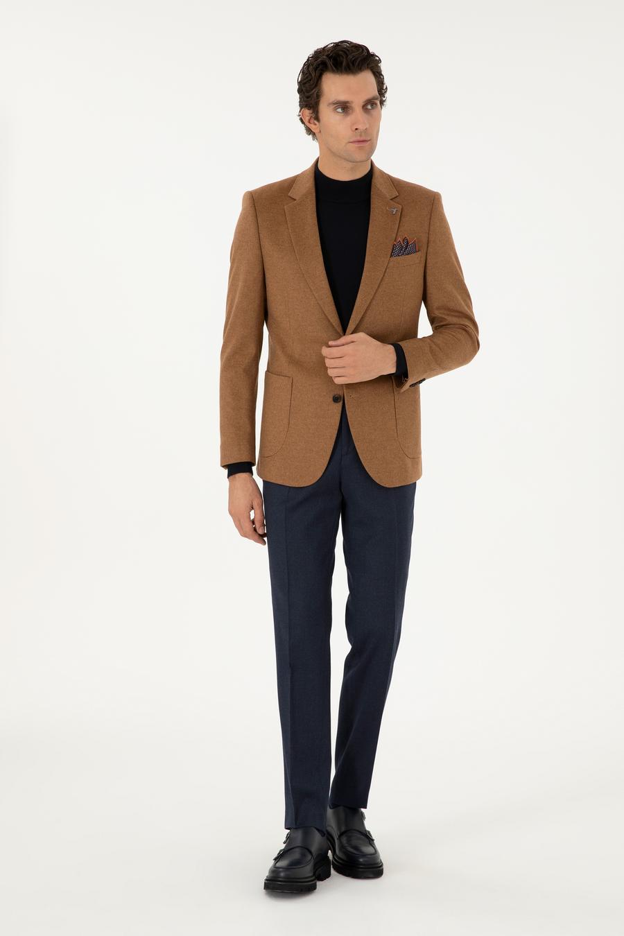 Lacivert Slim Fit Kumaş Pantolon - 50292514024