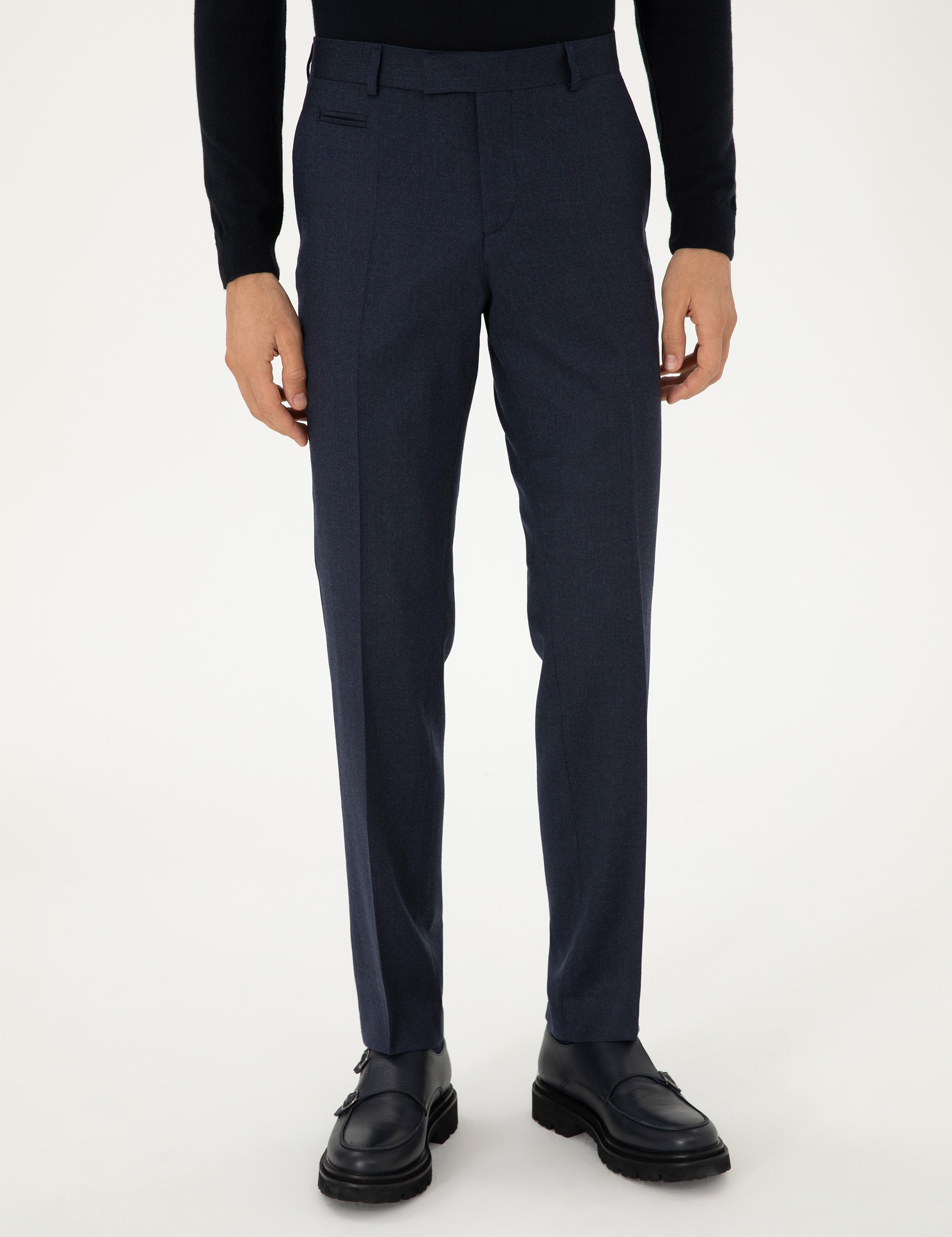 Lacivert Slim Fit Kumaş Pantolon - 50292514024