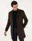 Kahverengi Slim Fit Palto