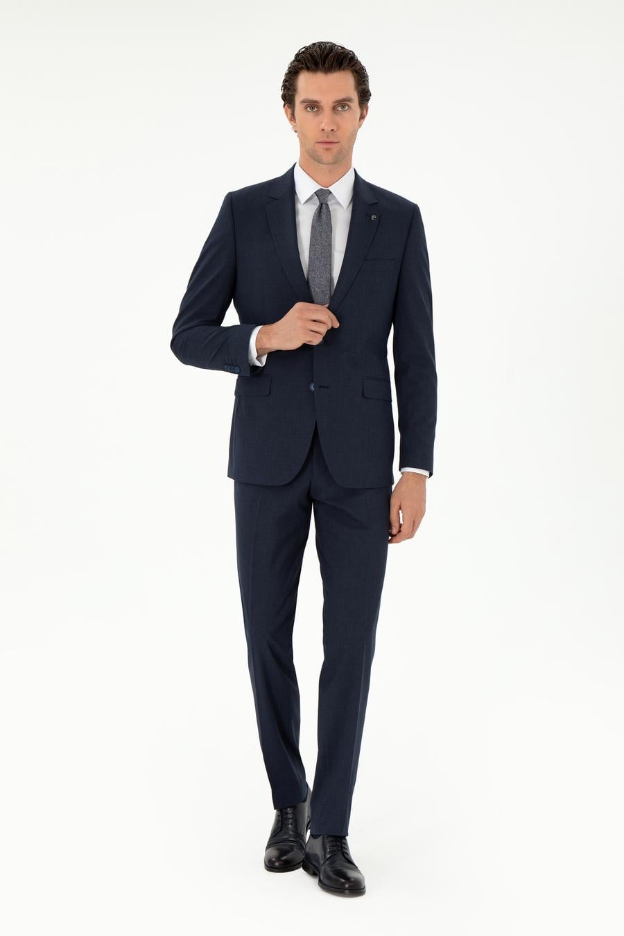 Lacivert Slim Fit Klasik Takım Elbise - 50310167044