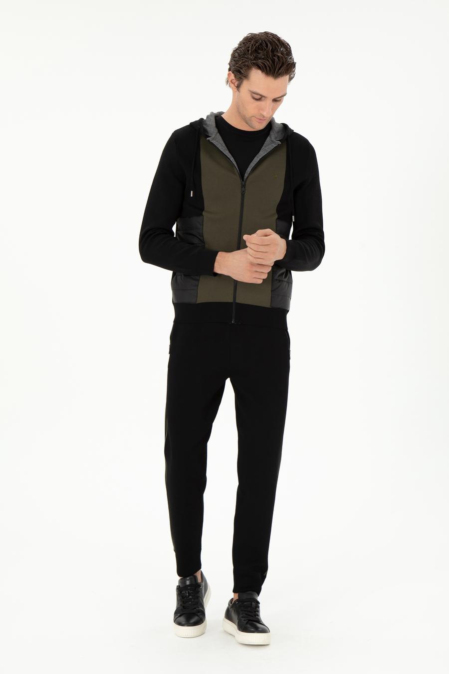 Siyah Jogging Fit Triko Pantolon - 50292492011