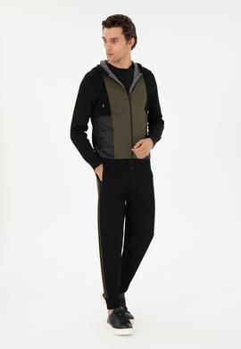 Siyah Jogging Fit Triko Pantolon