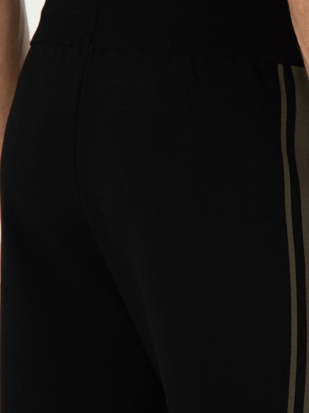 Siyah Jogging Fit Triko Pantolon