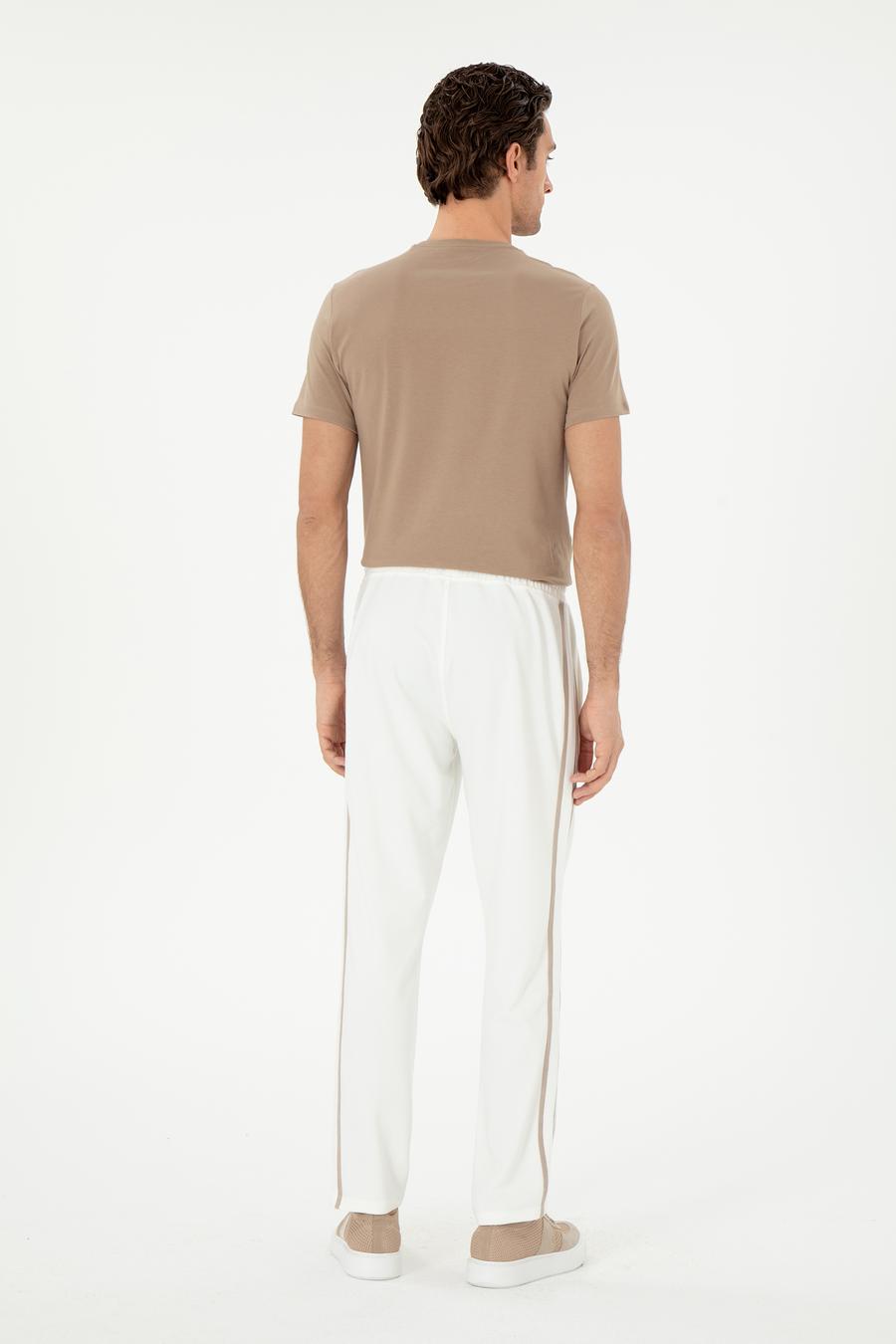 Ekru Regular Fit Düz Paça Eşofman Altı - 50300970022