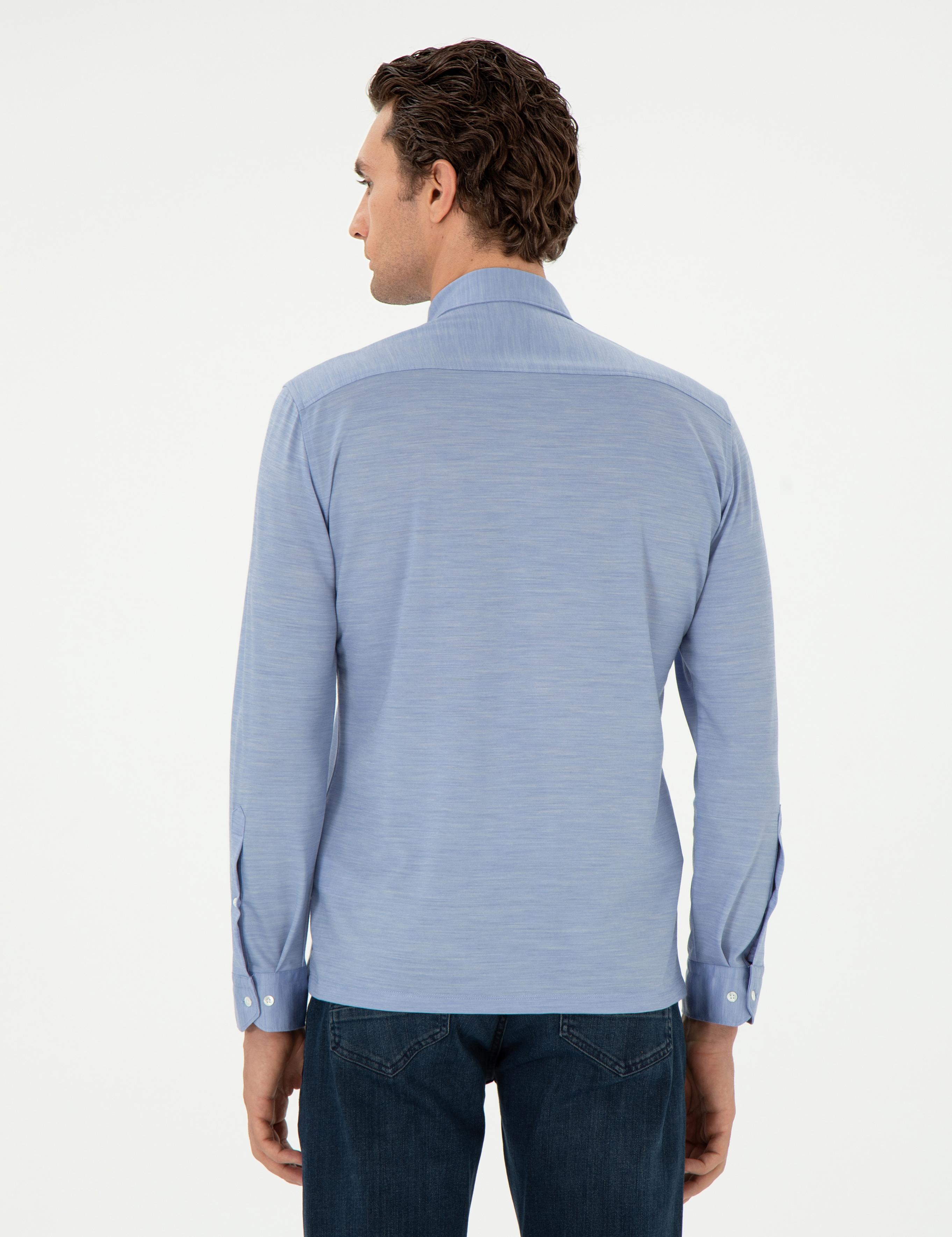 Mavi Slim Fit Uzun Kollu Gömlek - 50291362049