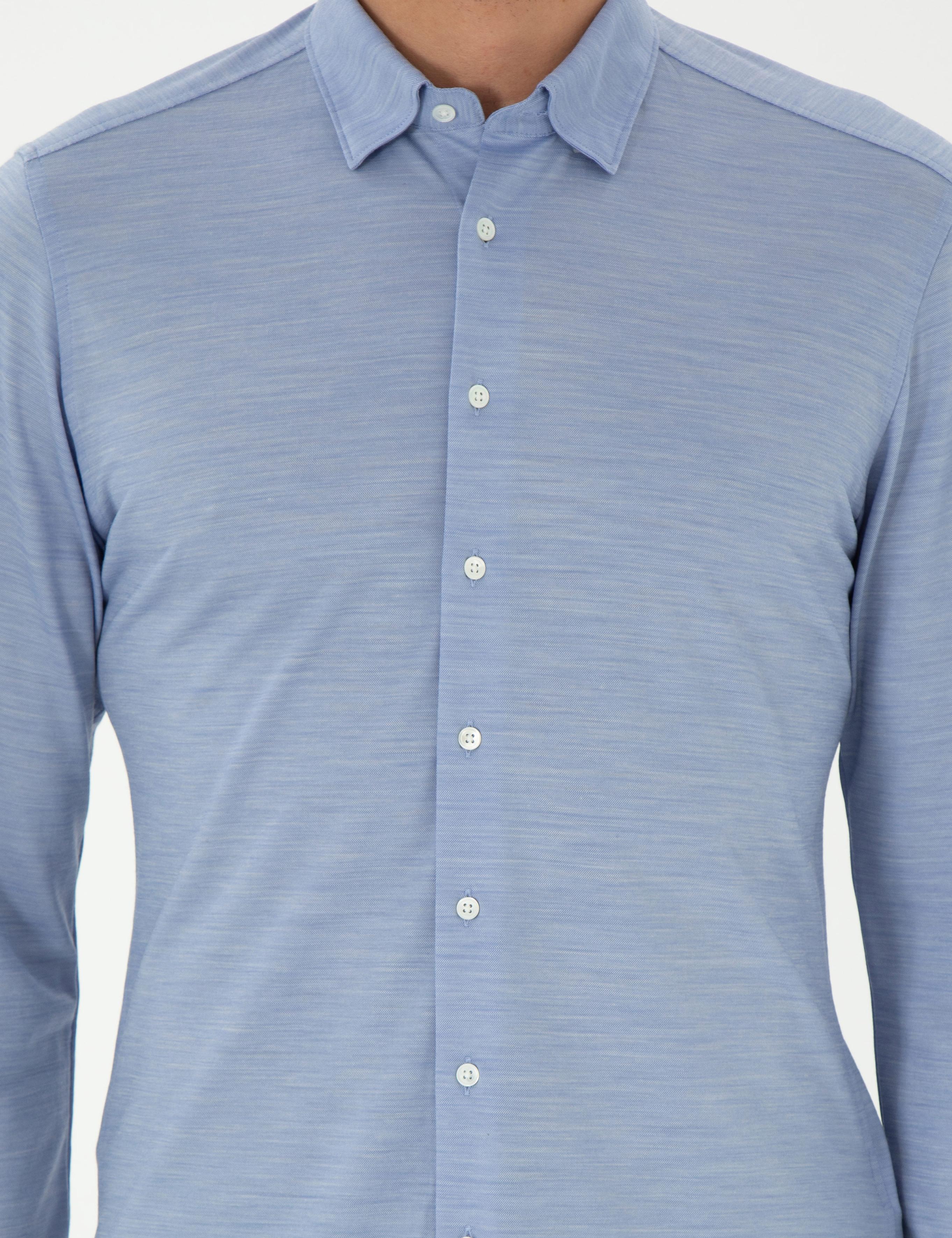 Mavi Slim Fit Uzun Kollu Gömlek - 50291362049