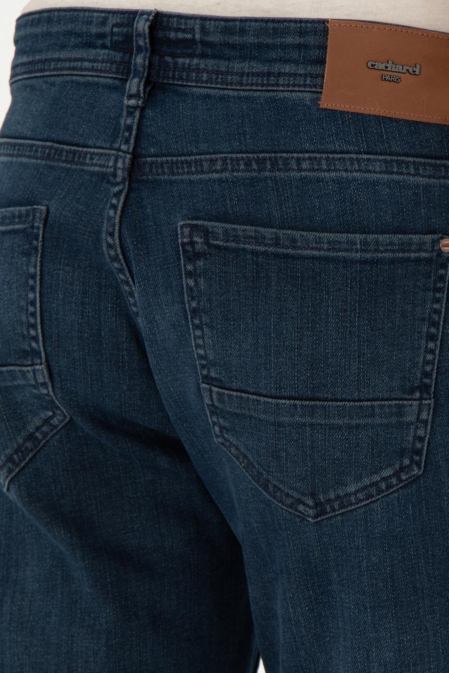 Lacivert Slim Fit Pamuk Karışımlı Jean Pantolon - 50309095062