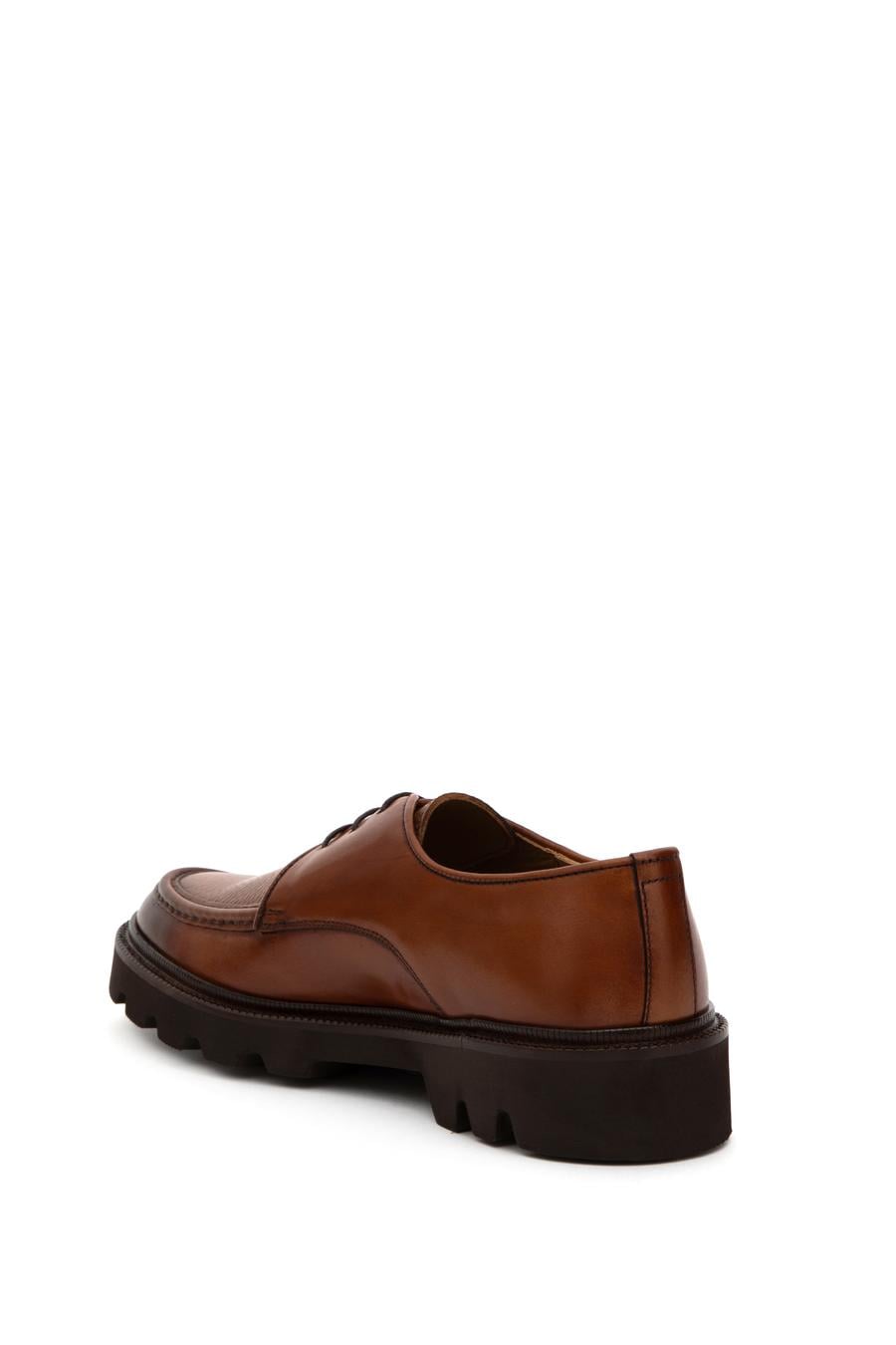 Taba Eva Taban %100 Deri Smart Casual Ayakkabı - 50295678027