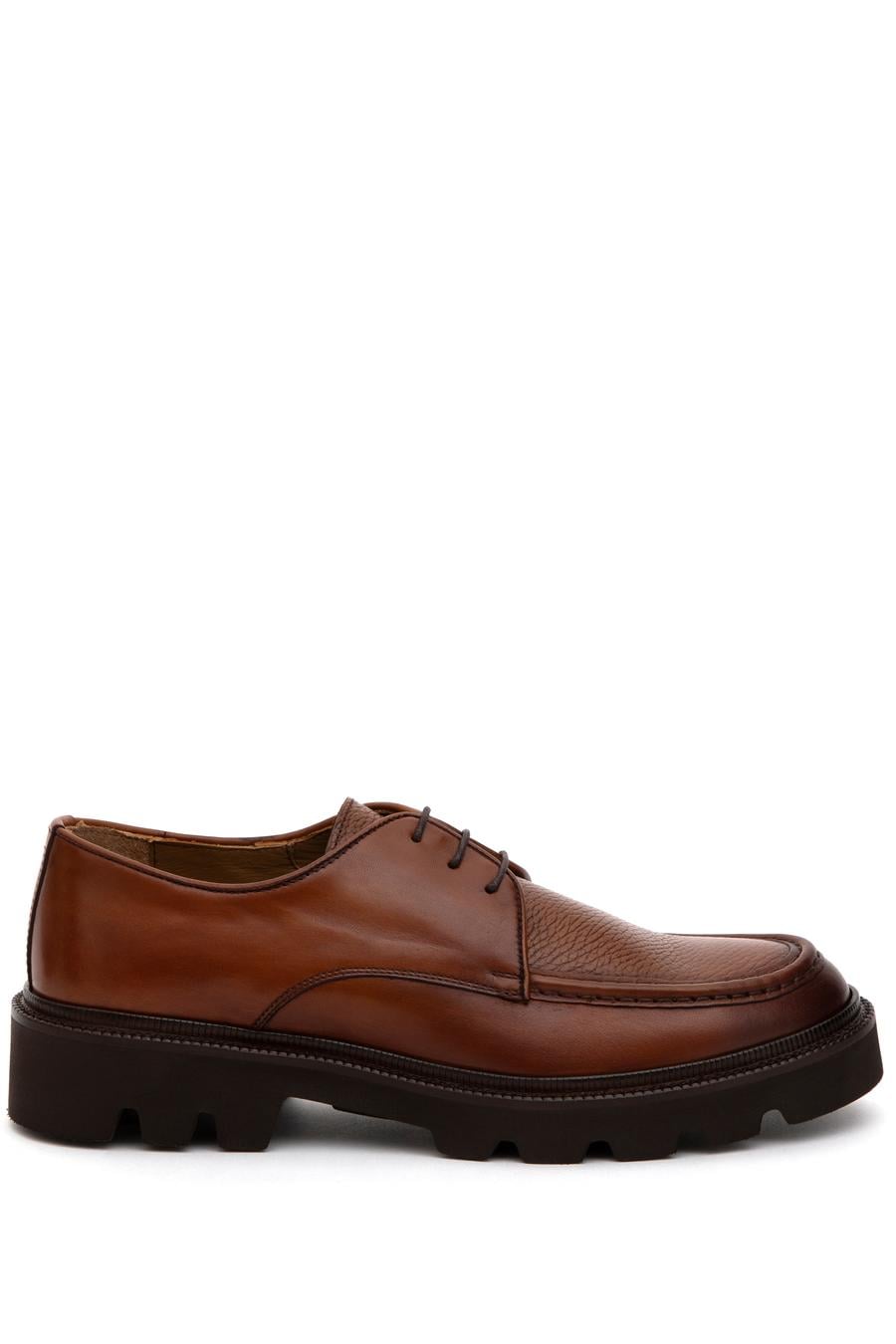 Taba Eva Taban %100 Deri Smart Casual Ayakkabı - 50295678027