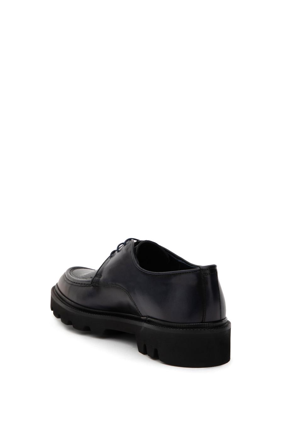 Lacivert Eva Taban %100 Deri Smart Casual Ayakkabı - 50295678013