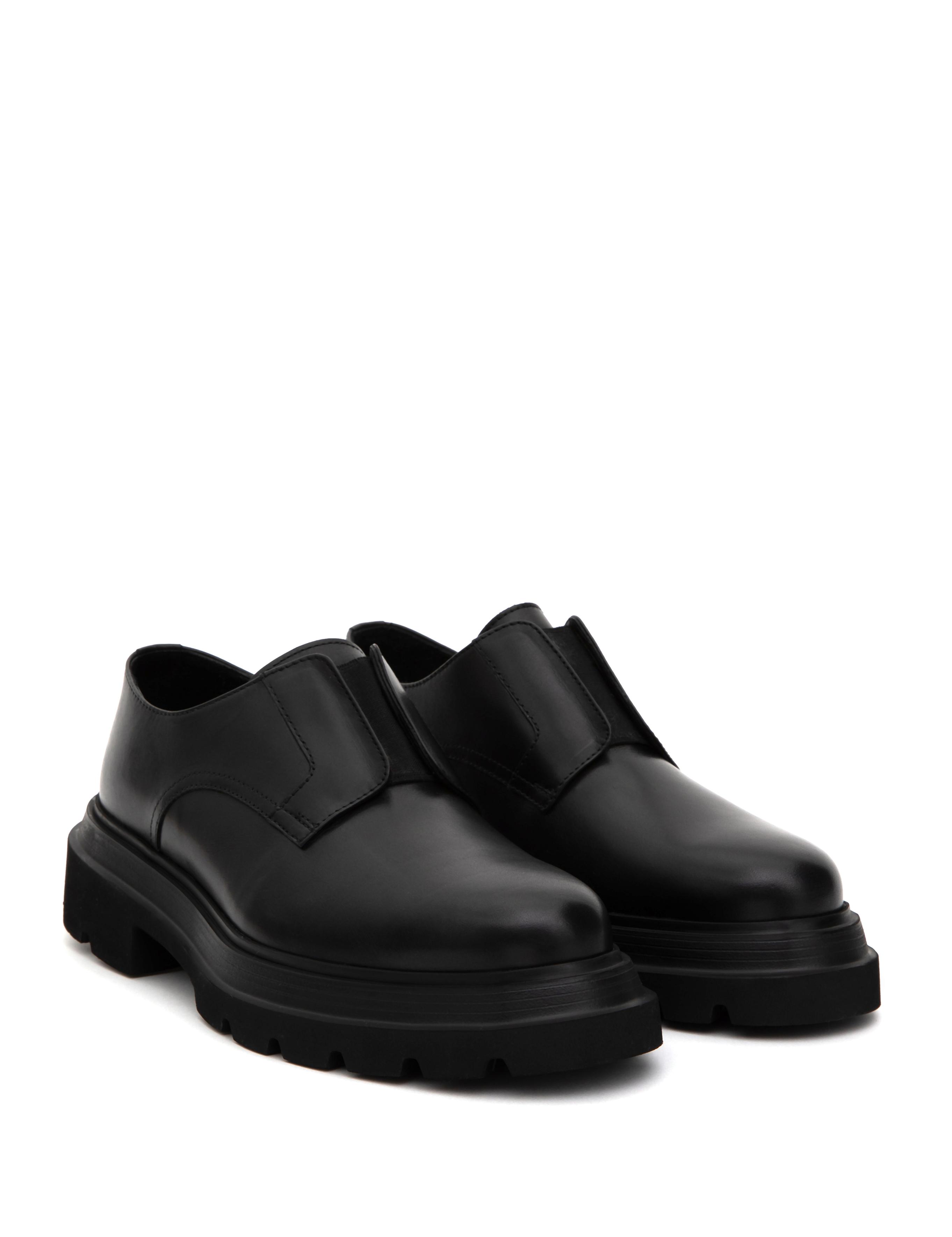 Siyah Eva Taban %100 Deri Smart Casual Ayakkabı - 50296198005
