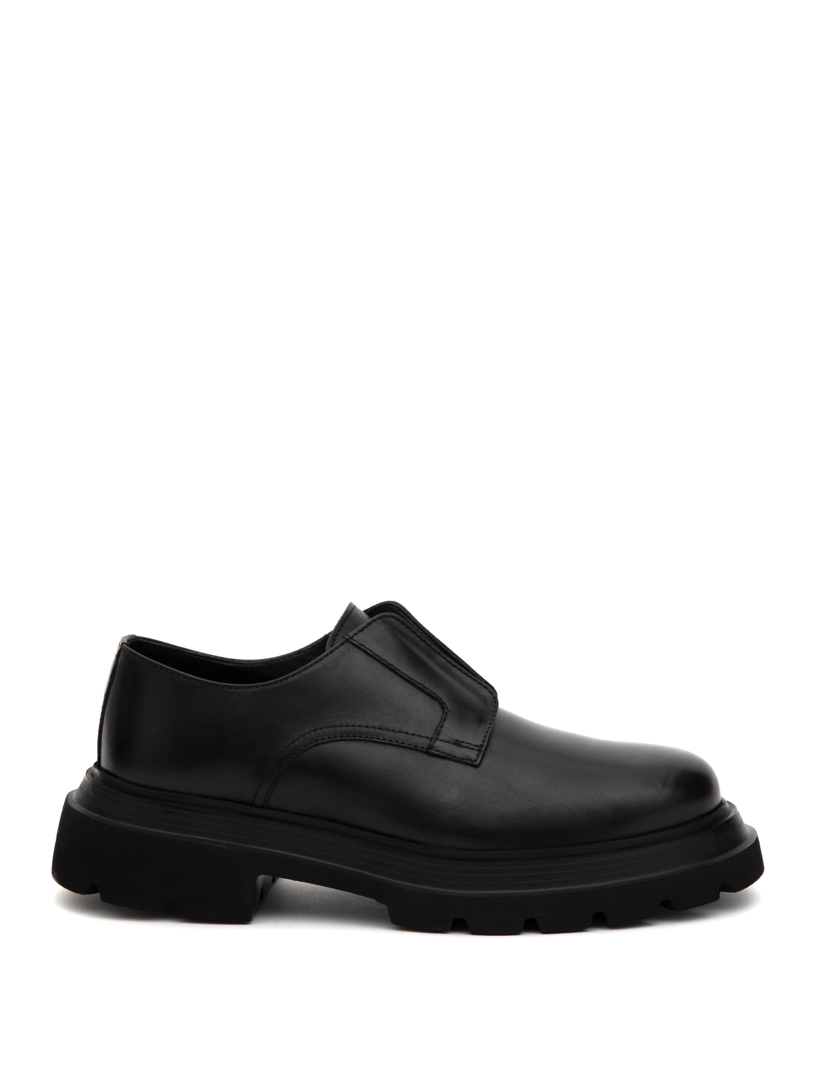 Siyah Eva Taban %100 Deri Smart Casual Ayakkabı - 50296198005