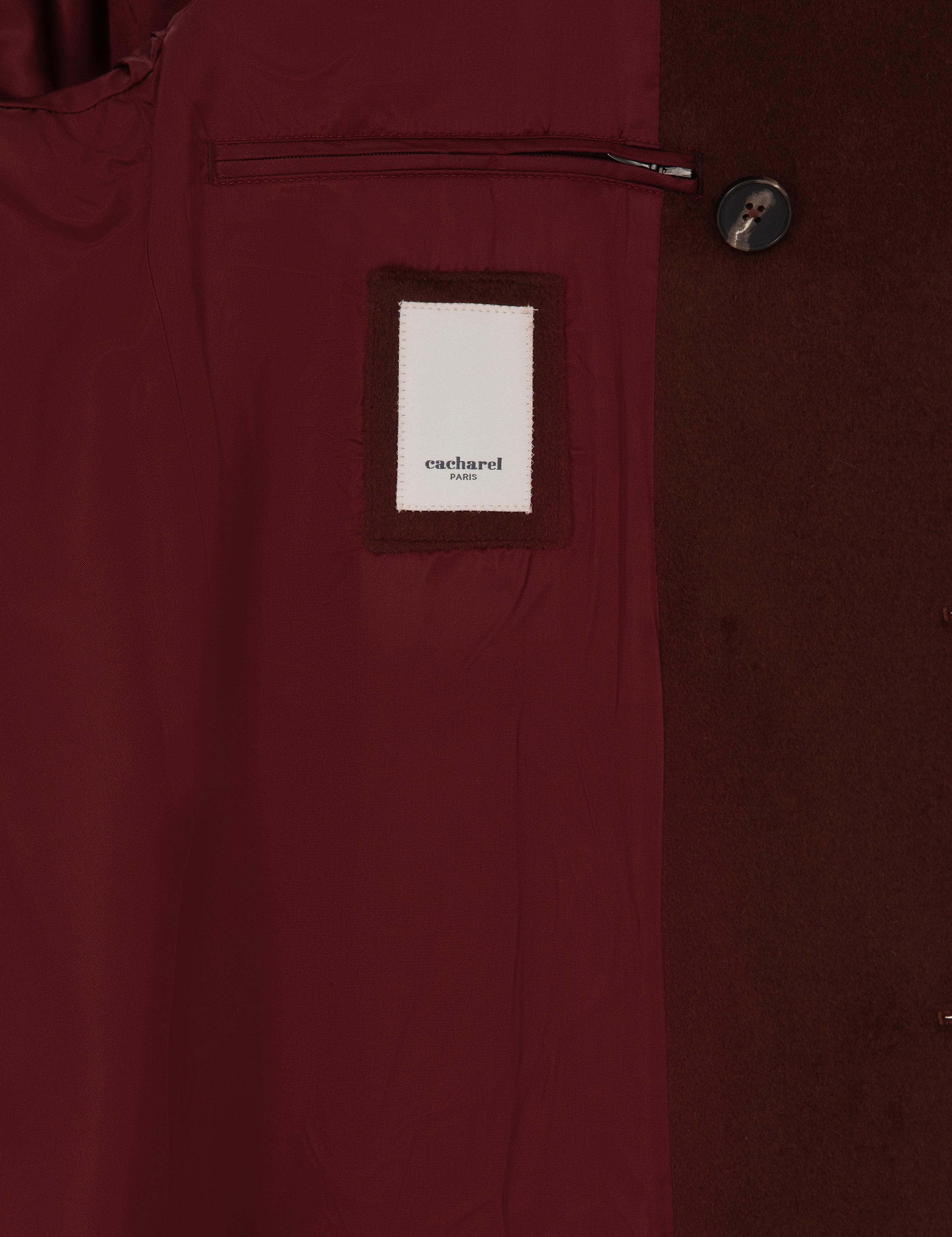 Pas Slim Fit Yün Karışımlı Kaşe Kaban - 50293483028