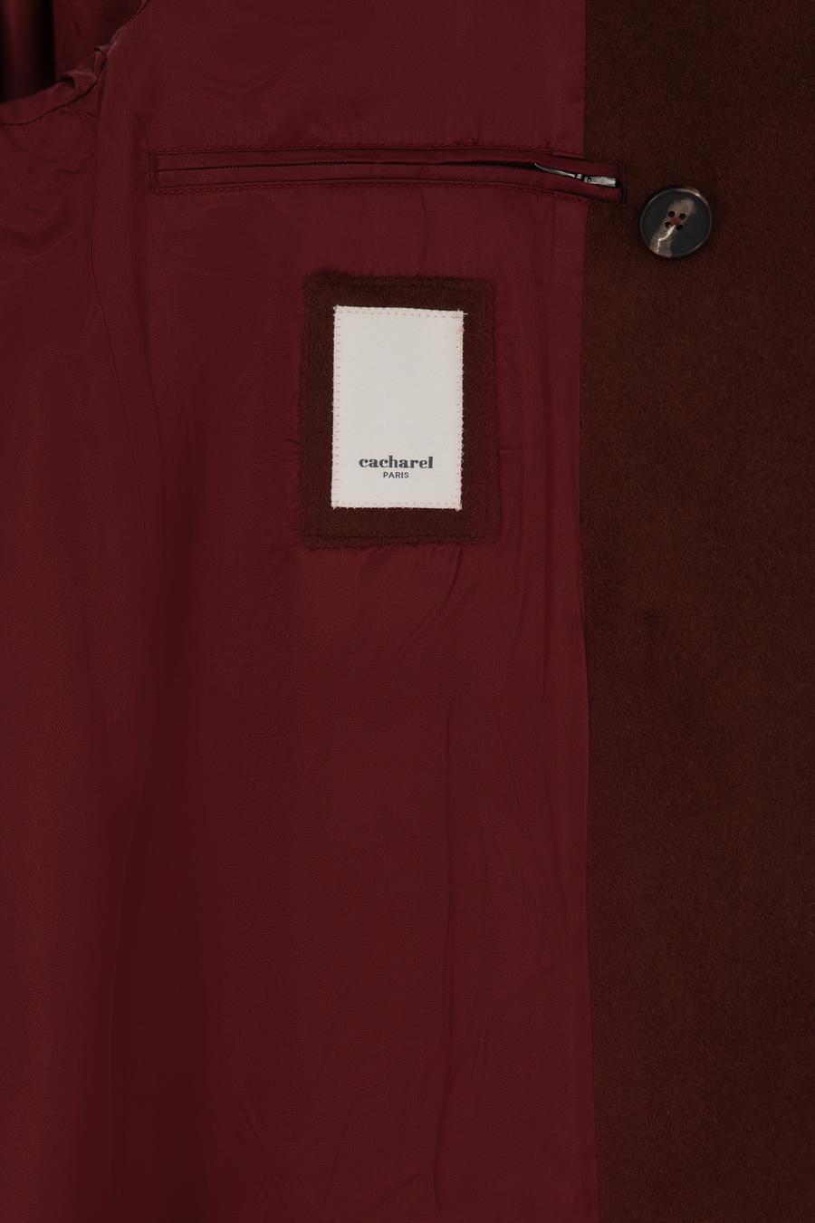 Pas Slim Fit Yün Karışımlı Kaşe Kaban - 50293483028