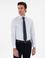Açık Mavi Slim Fit İtalyan Yaka Klasik Gömlek