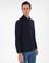 Lacivert Slim Fit Uzun Kollu Gömlek
