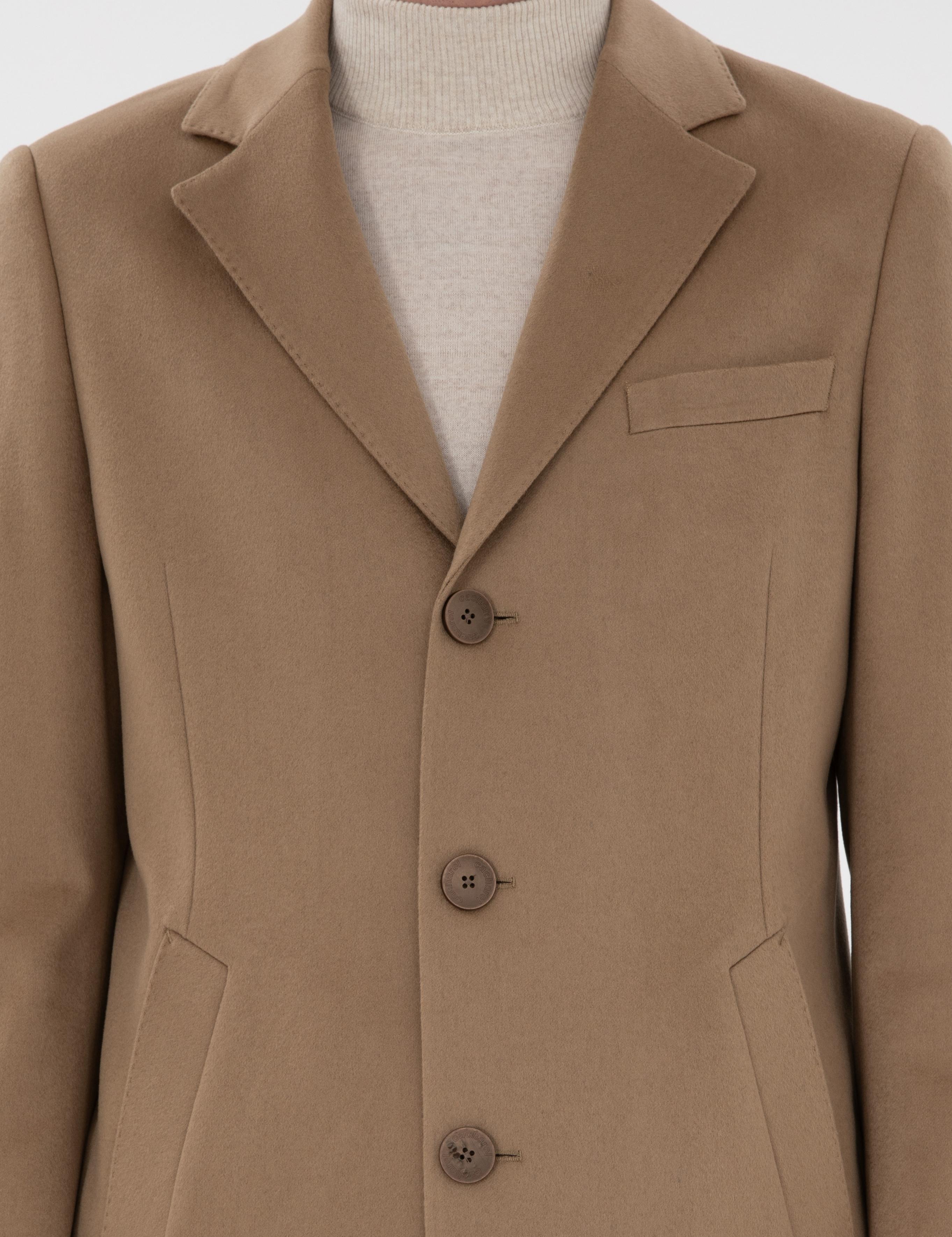 Camel Slim Fit Palto - 50293726013
