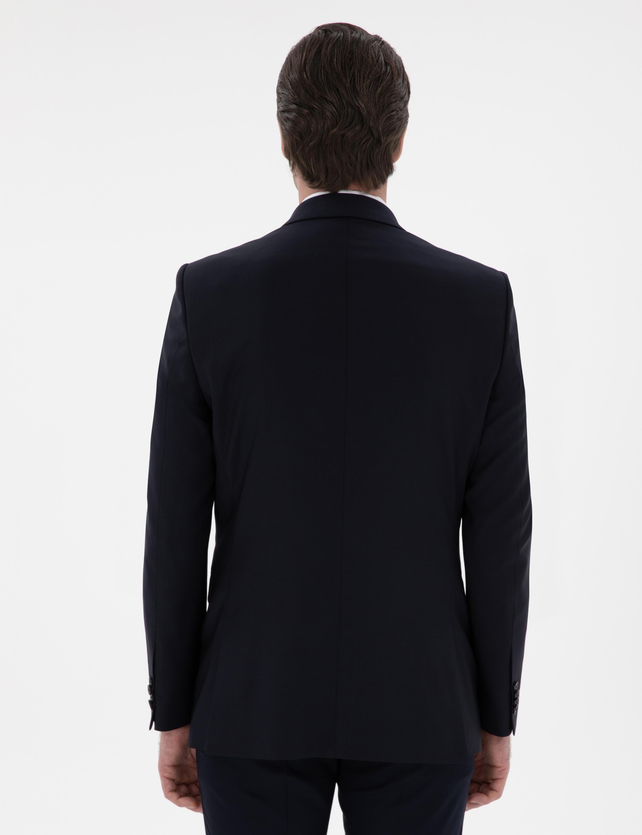 Lacivert Slim Fit Ceket - 50292529007