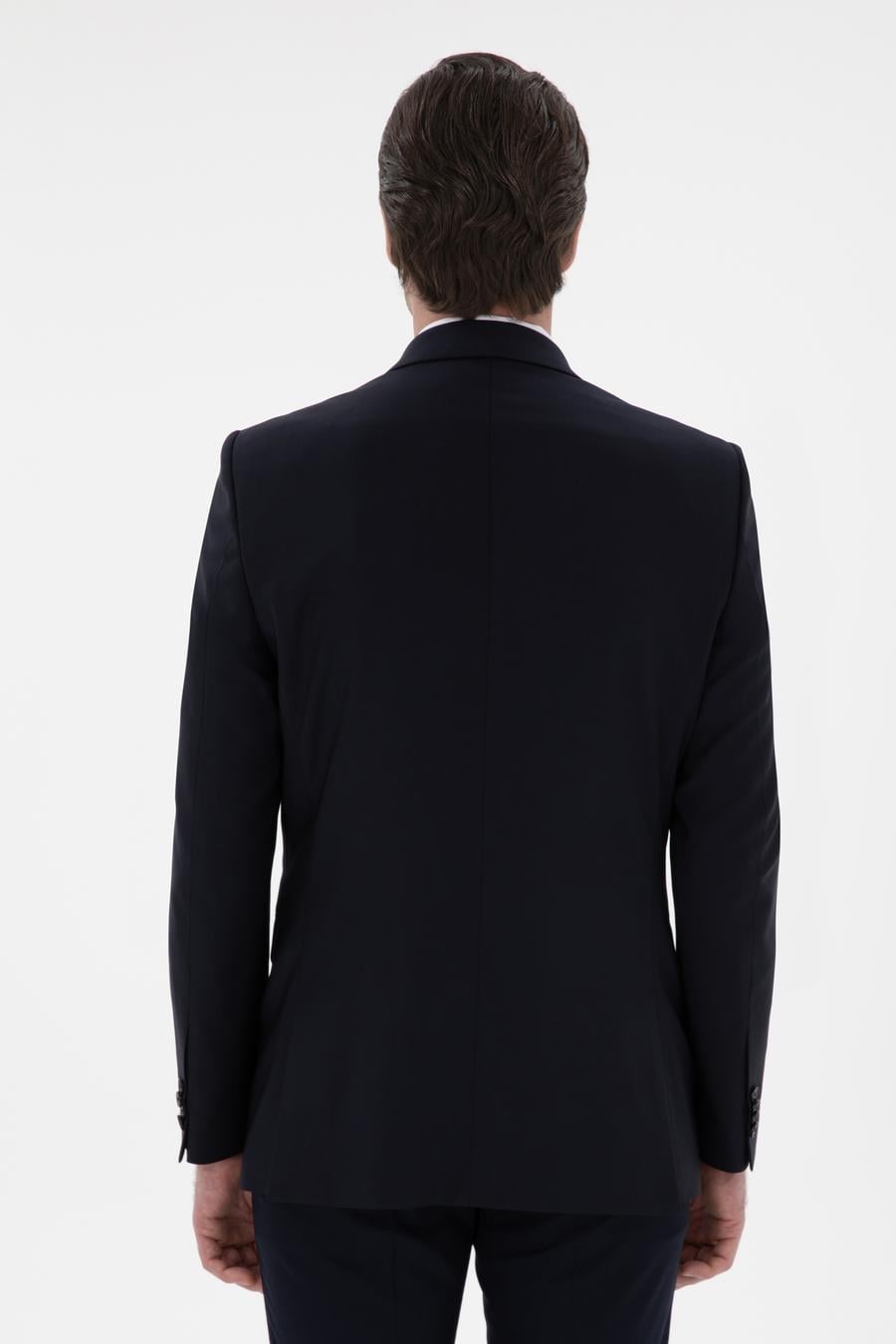 Lacivert Slim Fit Ceket - 50292529007