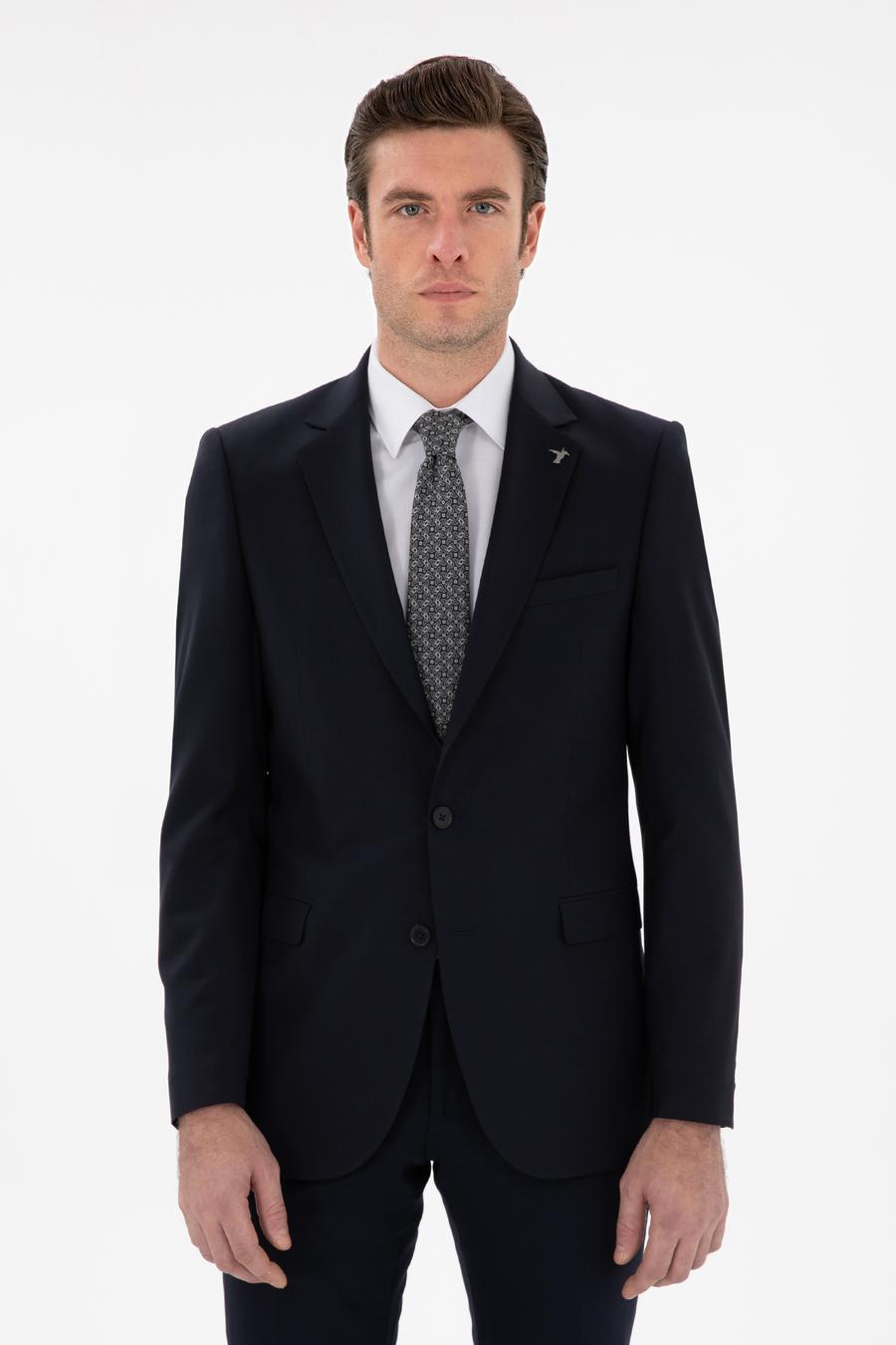 Lacivert Slim Fit Ceket - 50292529007