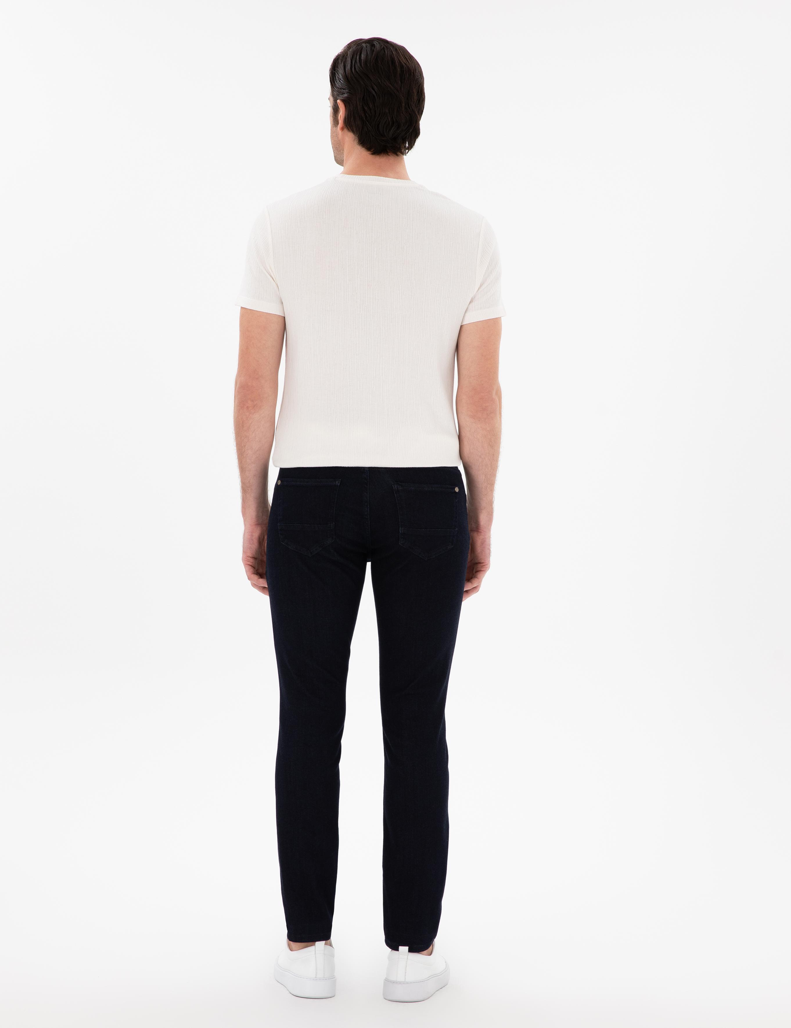 Lacivert Slim Fit Pamuk Karışımlı Jean Pantolon - 50305699017
