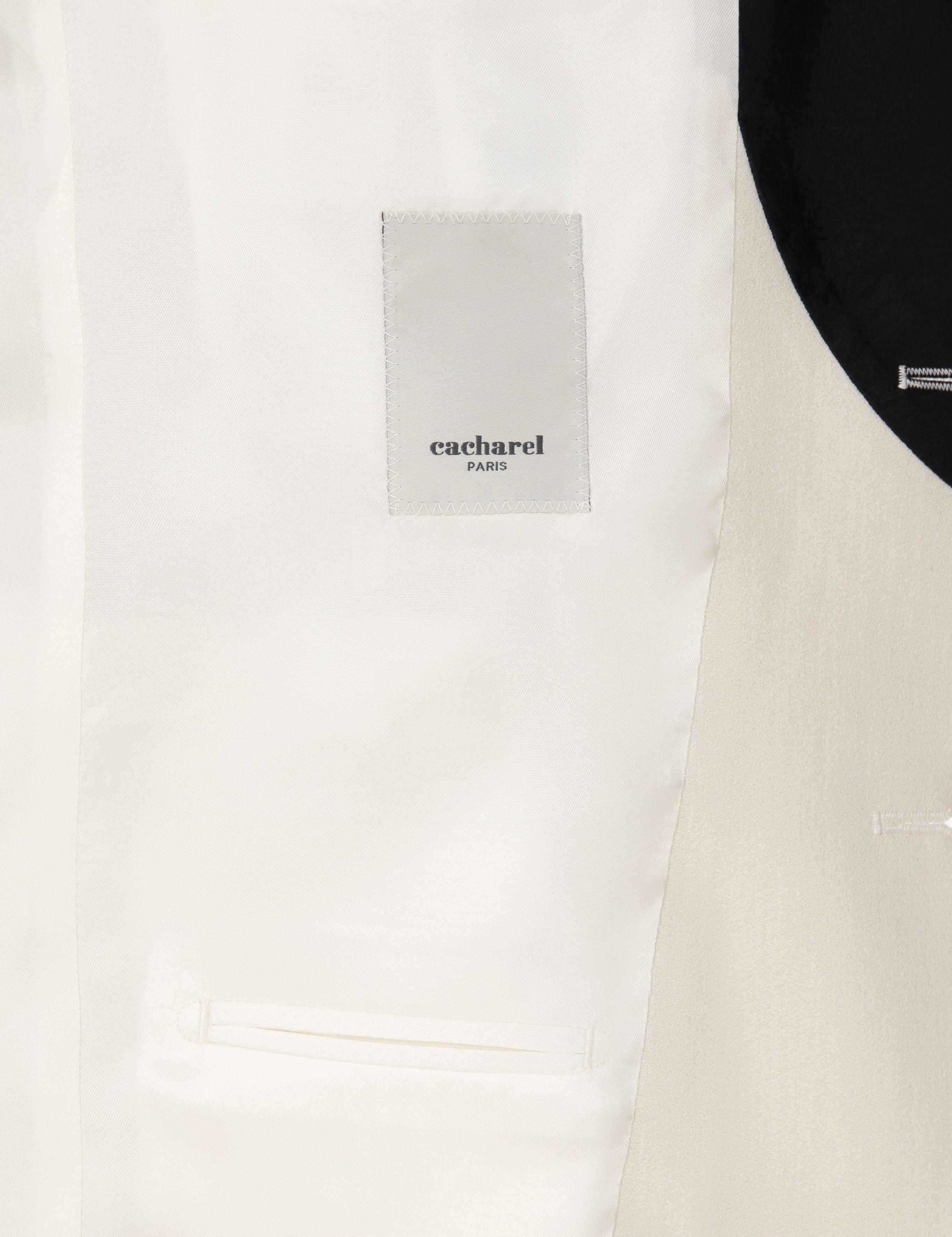 Ekru Slim Fit Şal Yaka Smokin Damatlık - 50300734077