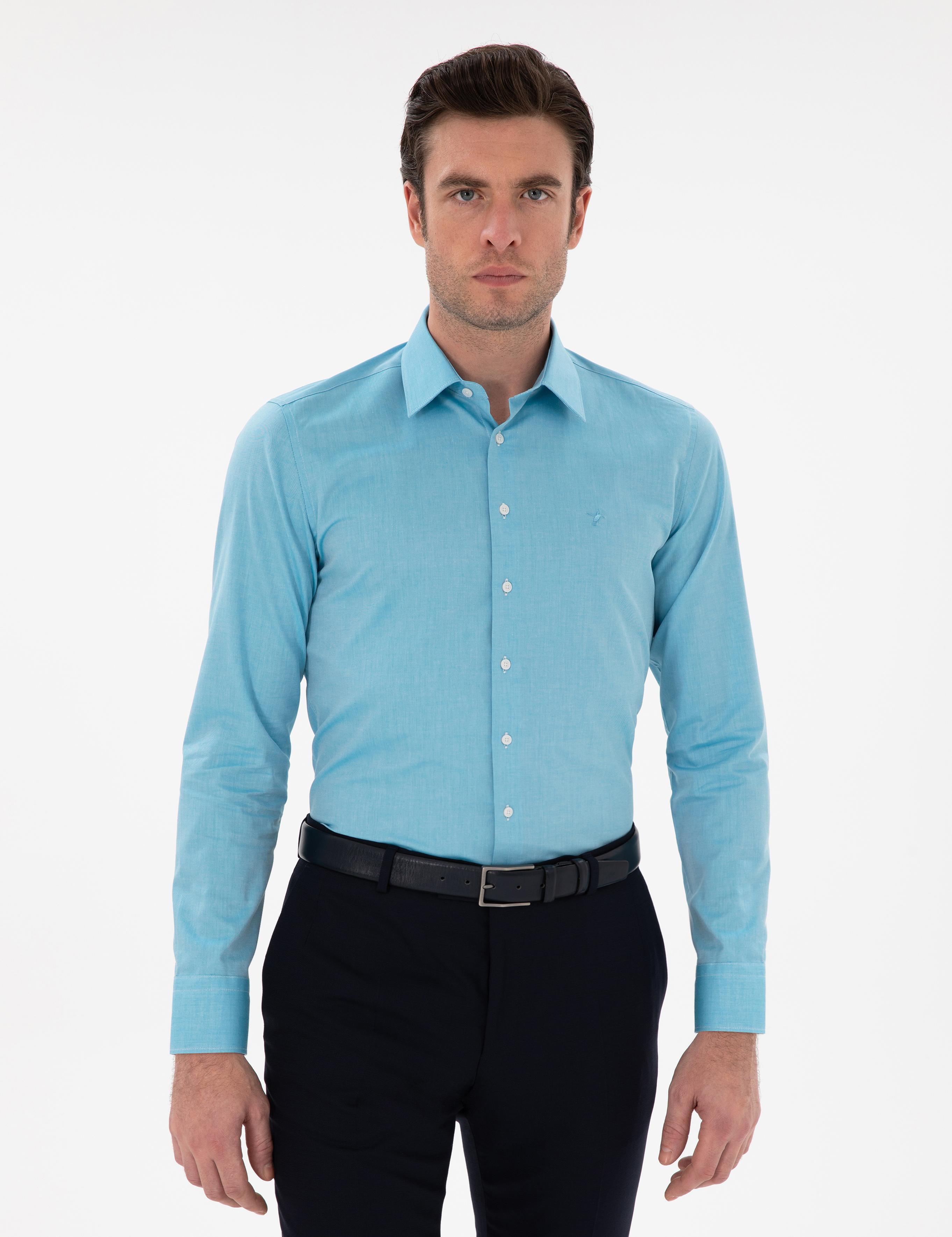 Aqua Slim Fit Pamuklu Oxford Gömlek - 50304497199