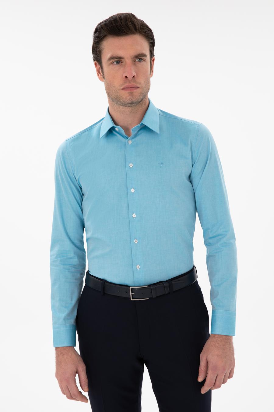 Aqua Slim Fit Pamuklu Oxford Gömlek - 50304497199