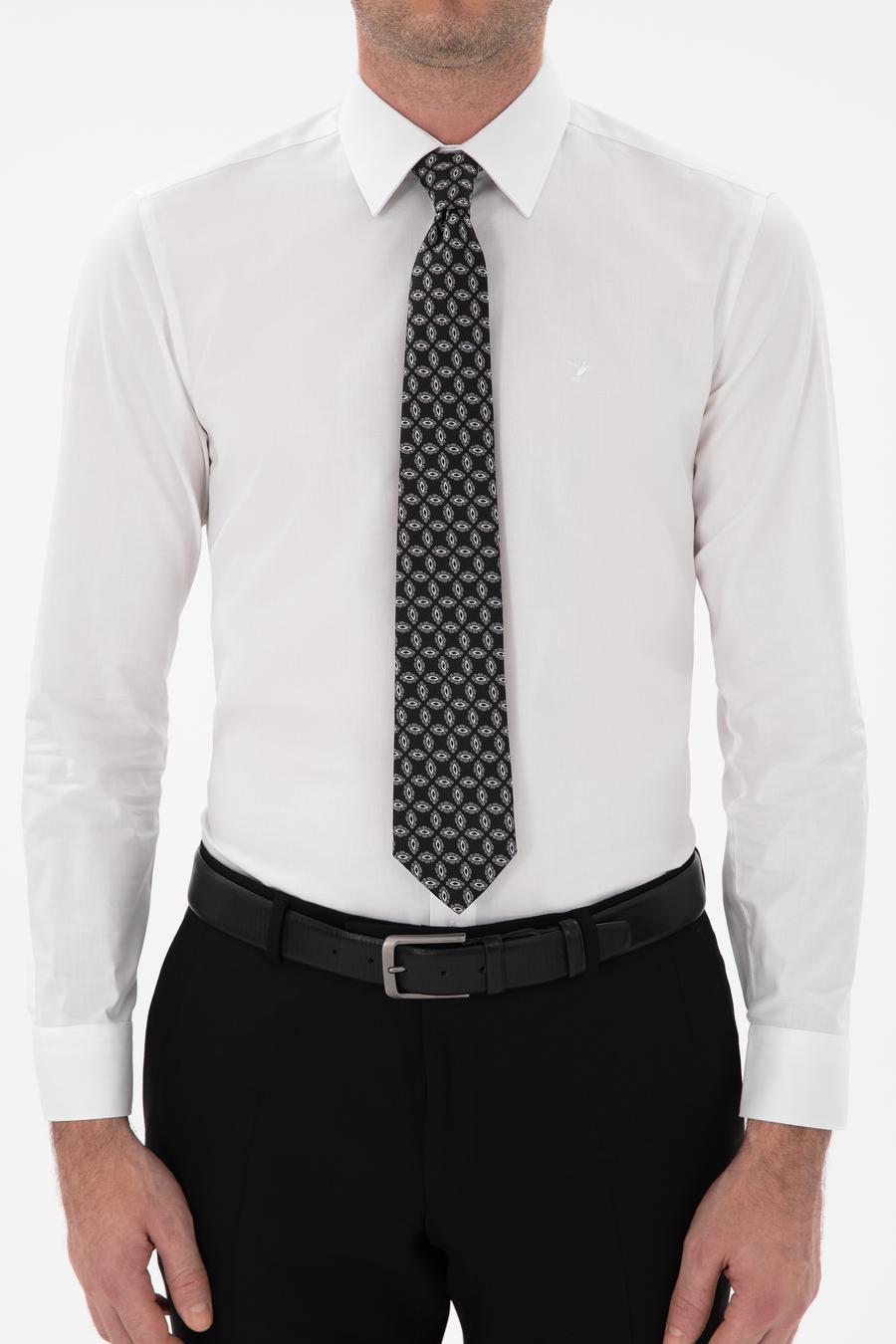 Beyaz Slim Fit Pamuklu Oxford Gömlek - 50304497215