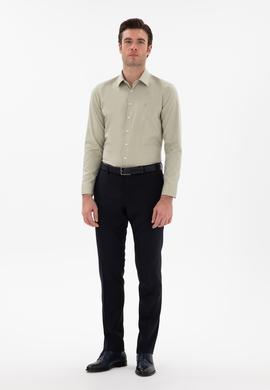 Lacivert Slim Fit Kumaş Pantolon